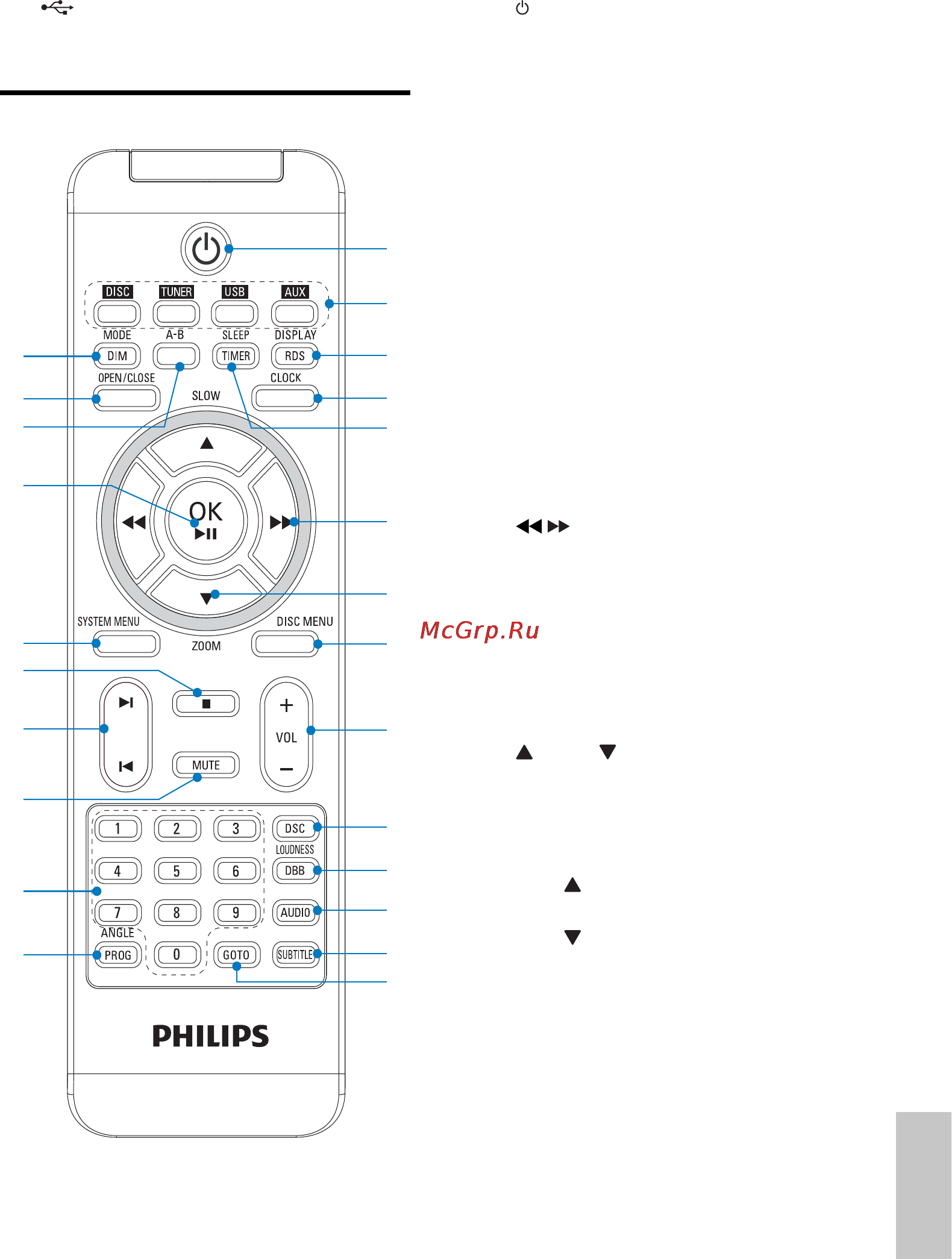 Philips MCD712 [250/277] Philips