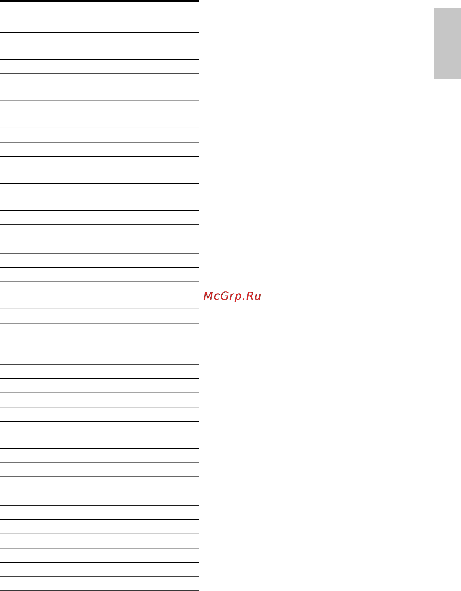 Philips MCD712 [32/277] Туру programii rds