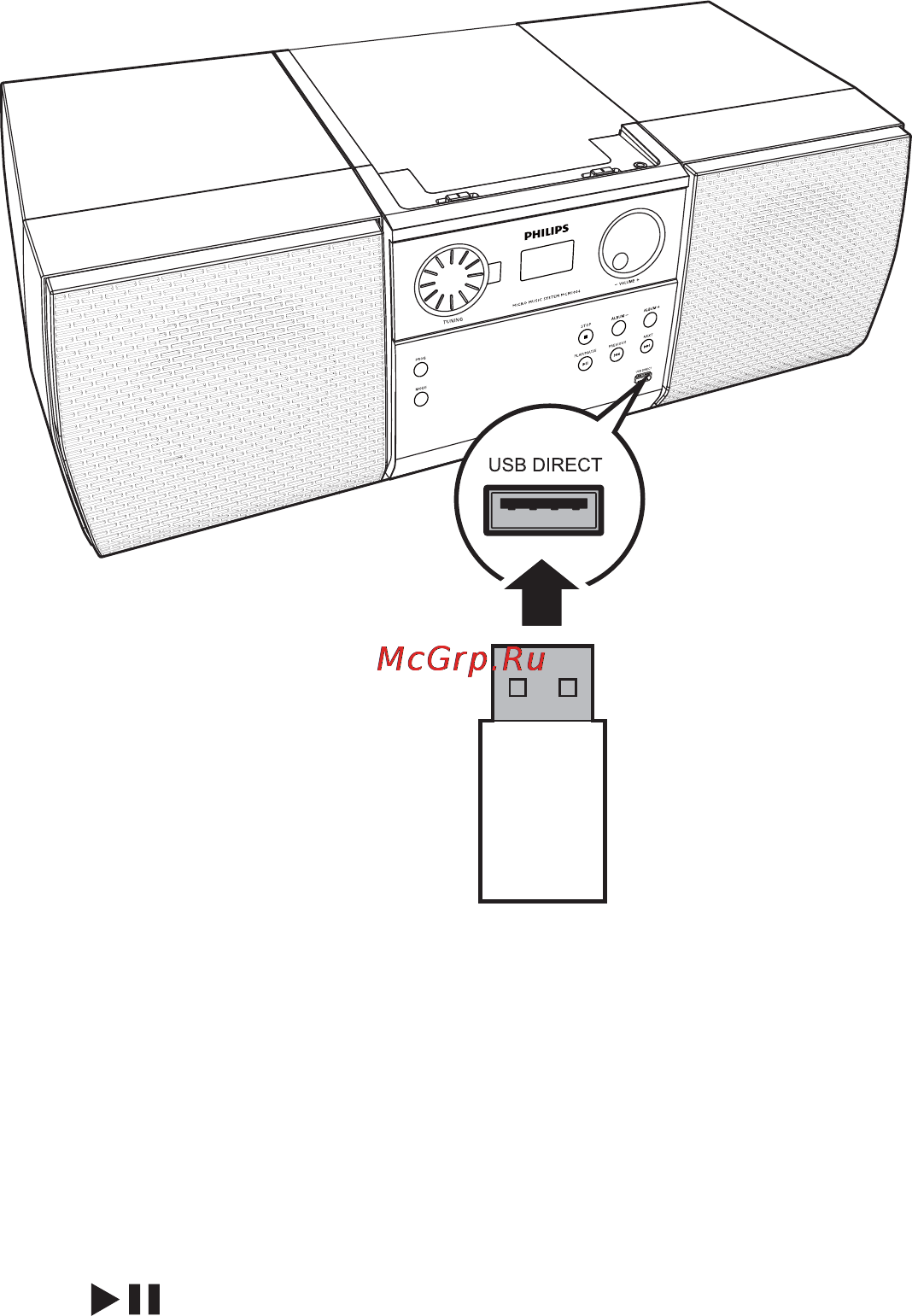Philips MCM1006 Инструкция по эксплуатации онлайн [15/28] 88490