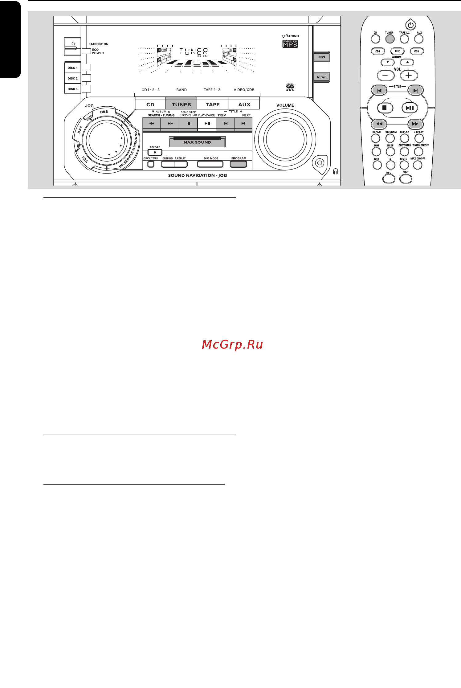 Philips FWM399 [20/32] Прием радио