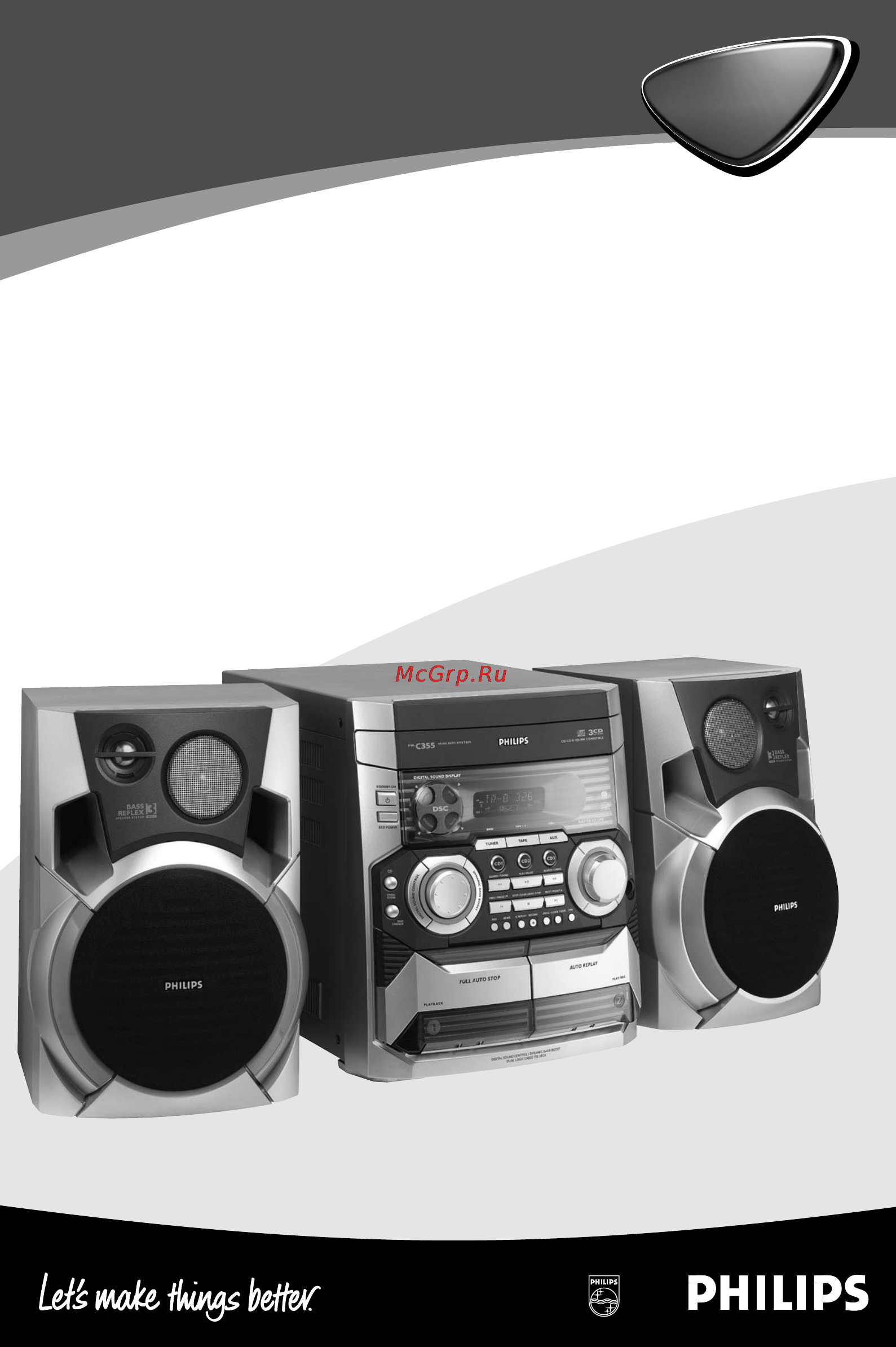 Philips FW-C355 Инструкция по эксплуатации онлайн