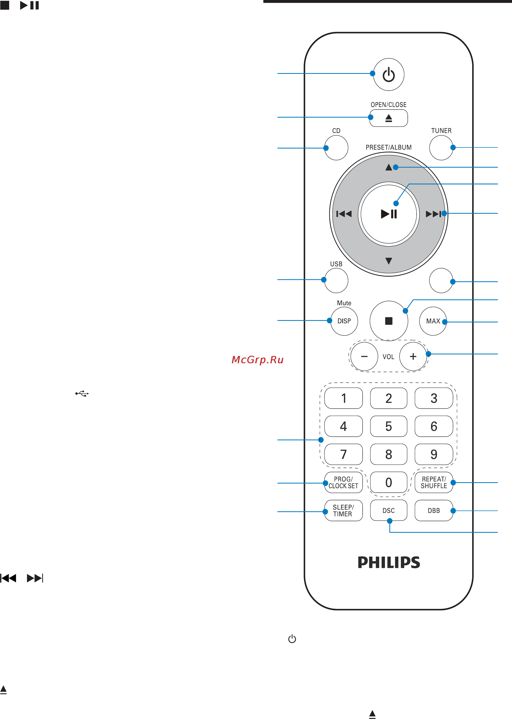 Philips FWM210 [7/22] Philips