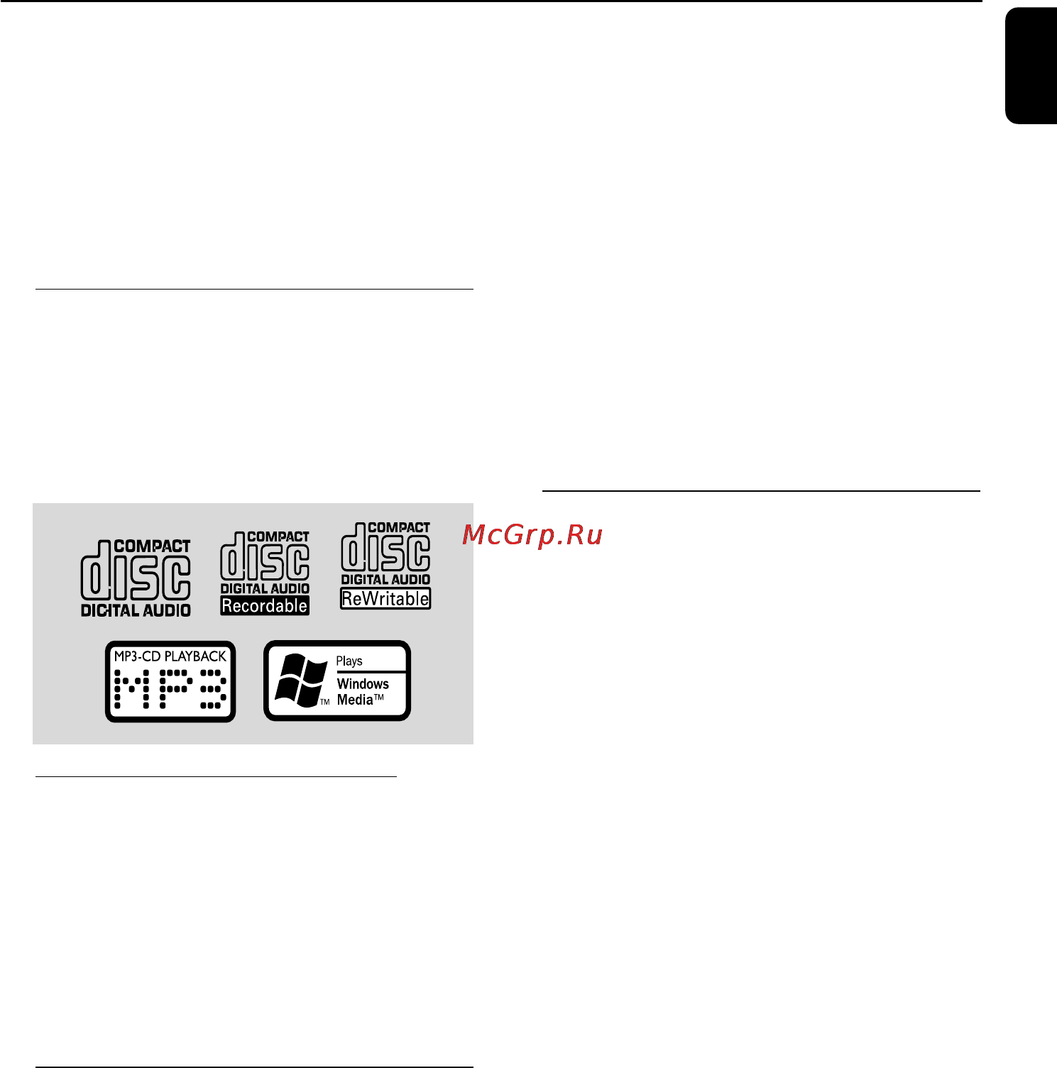 Philips FWM185 [13/24] Cd mp3 wma