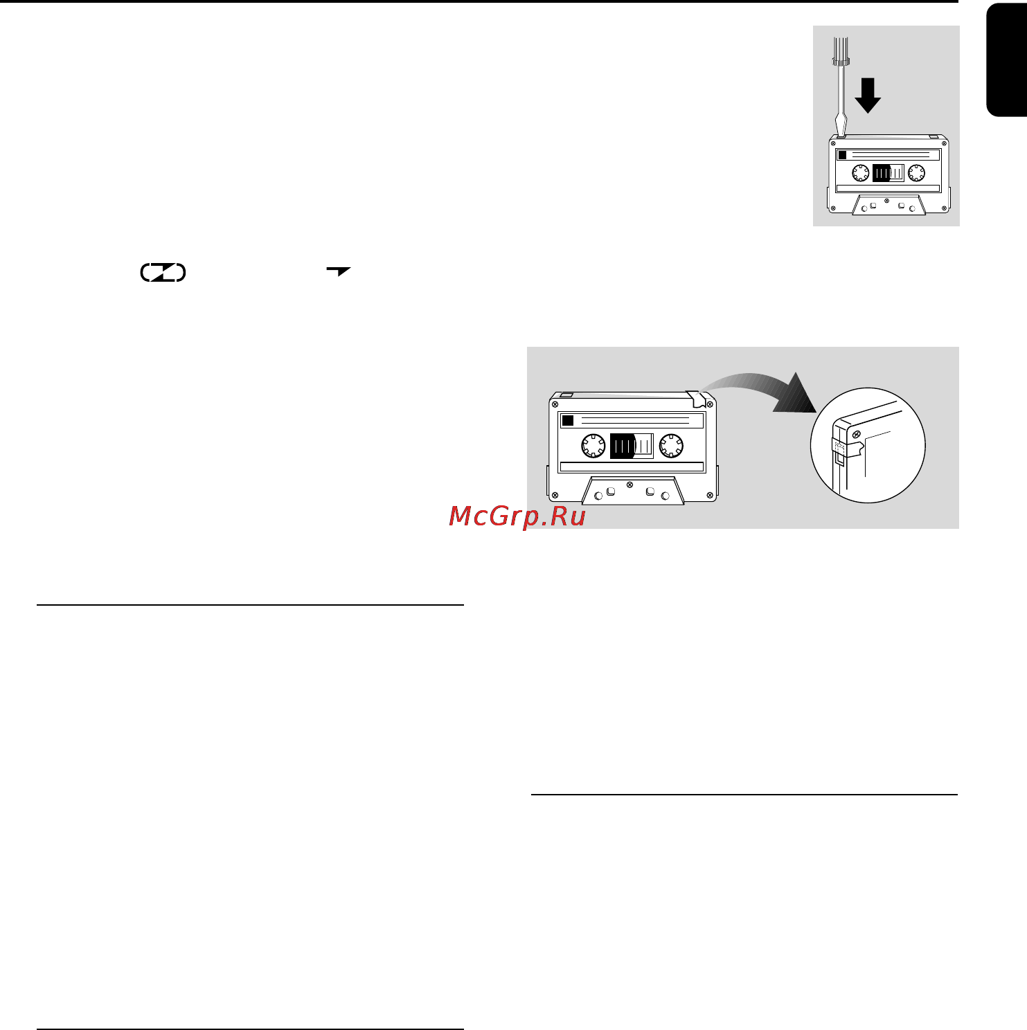 Philips FWM372 [23/32] Работа магнитофона запись