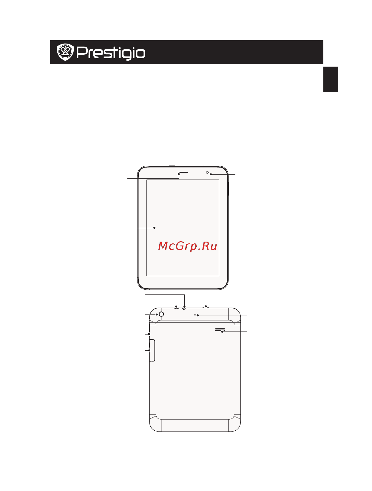 Prestigio MultiPad 4 Ultimate 8.0 3G PMP7480D3G QUAD [99/154] Widok tabletu