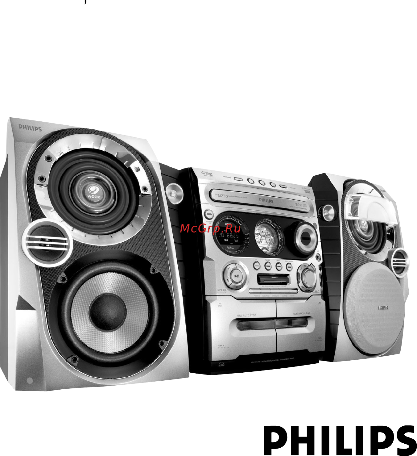 Philips FWM730 Инструкция по эксплуатации онлайн