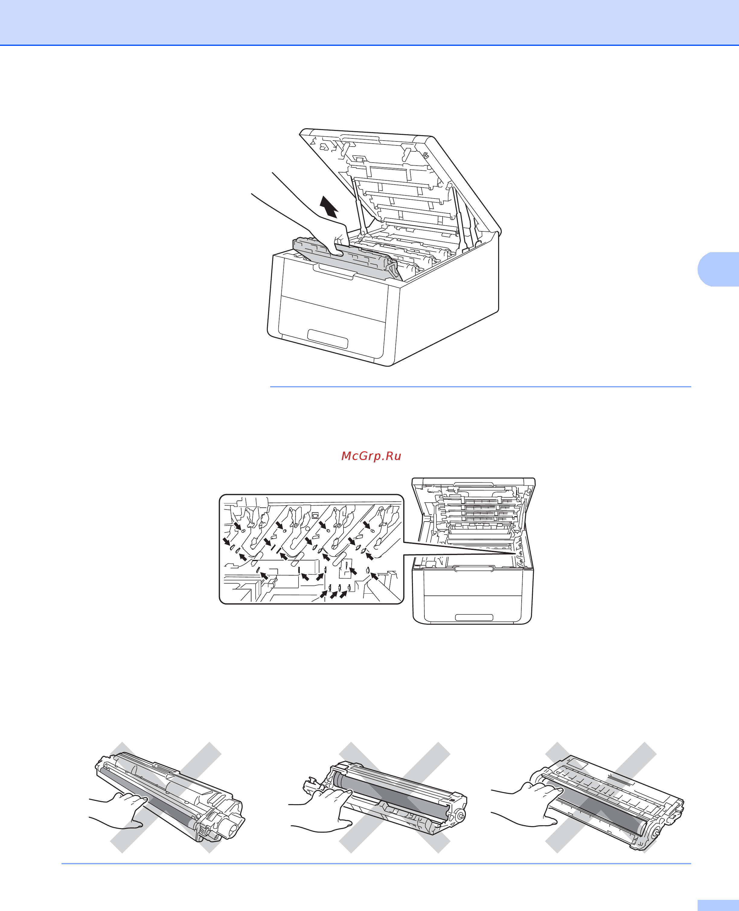 Brother HL-3140CW [146/219] Важная информация