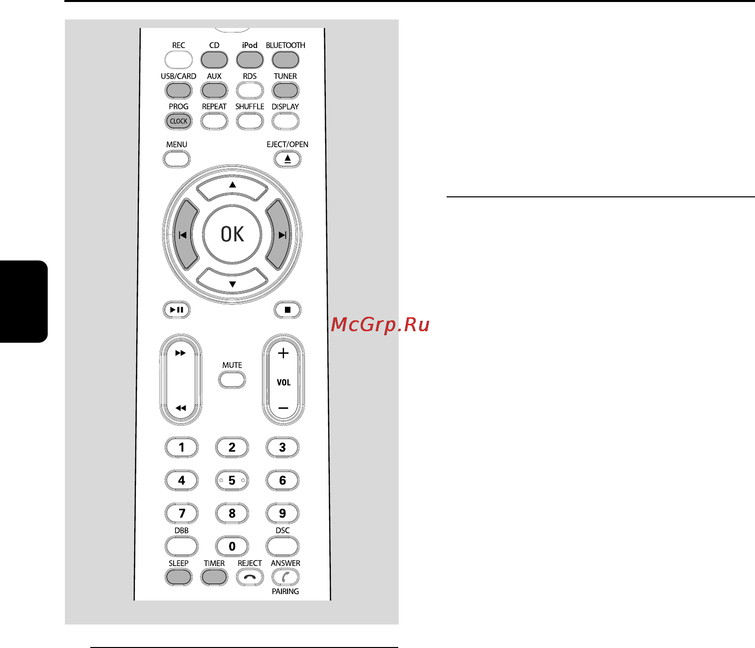 Philips BTM630 [28/37] Часы таймер