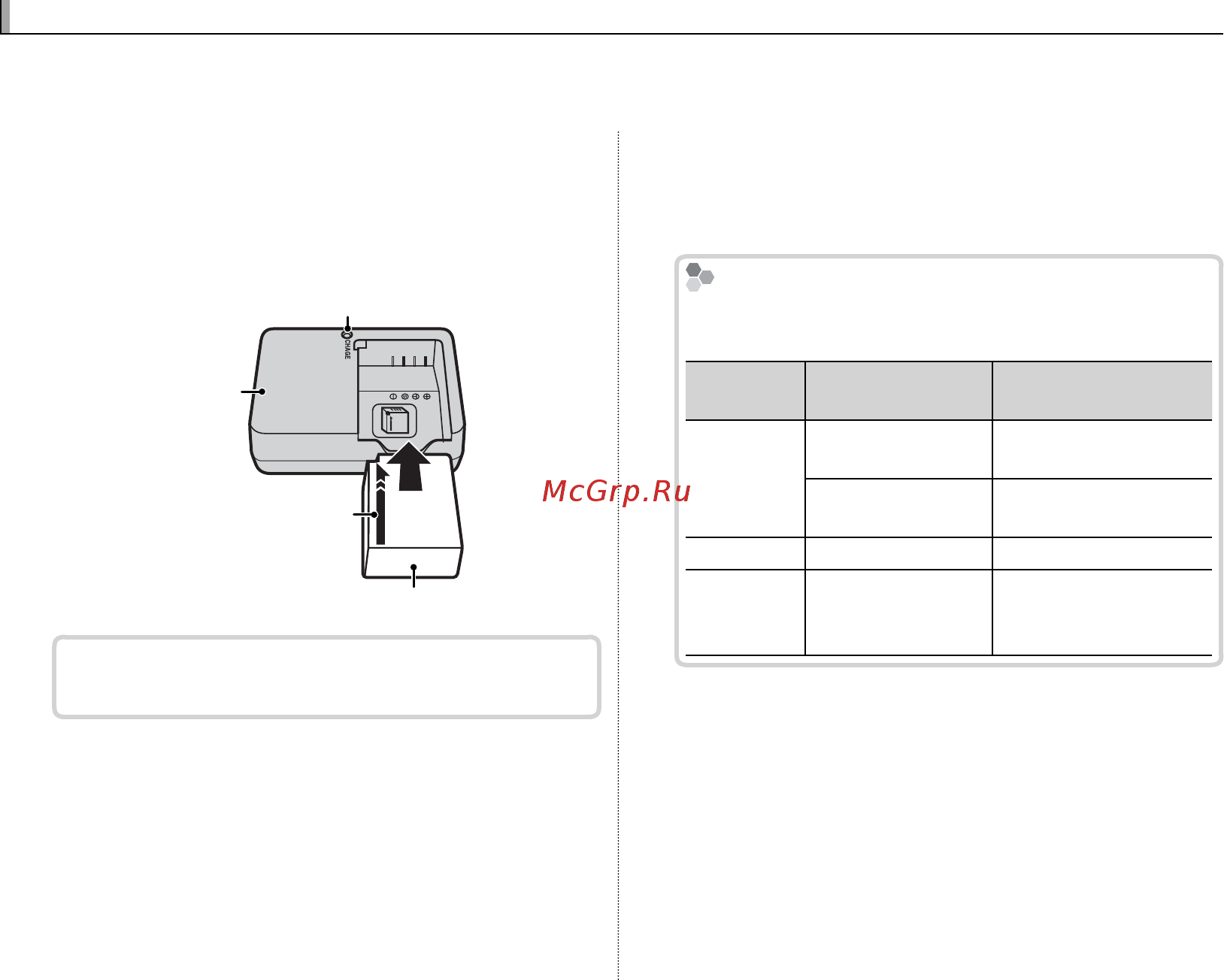 Fujifilm X-M1/1650KIT-RU T Silver [28/148] Зарядка батареи зарядка батареи