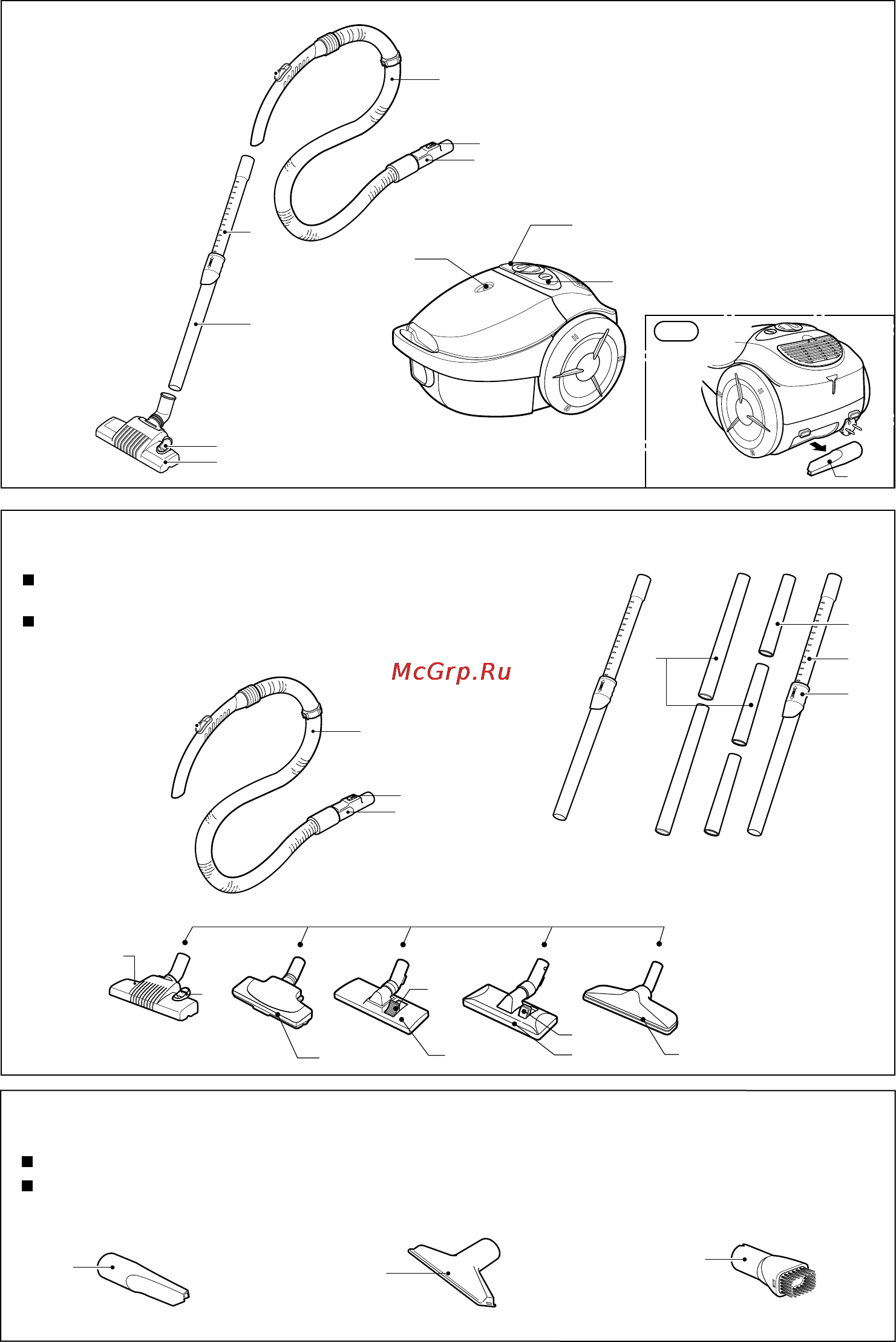 LG V-C3055NT [2/8] Basic parts основнi компоненти