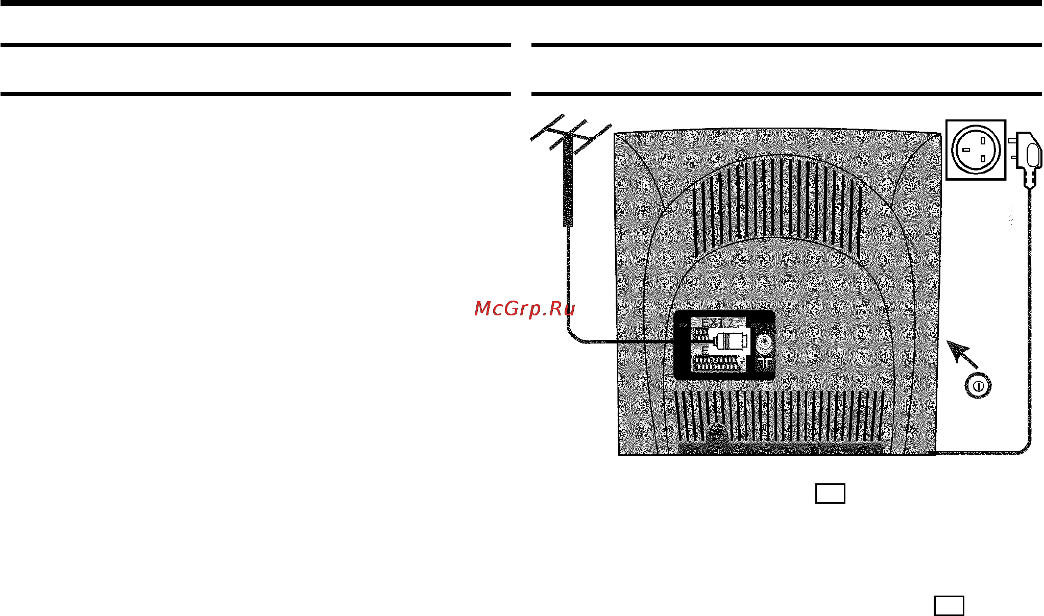 Philips 21PV715 [6/31] Connecting your tv video combi