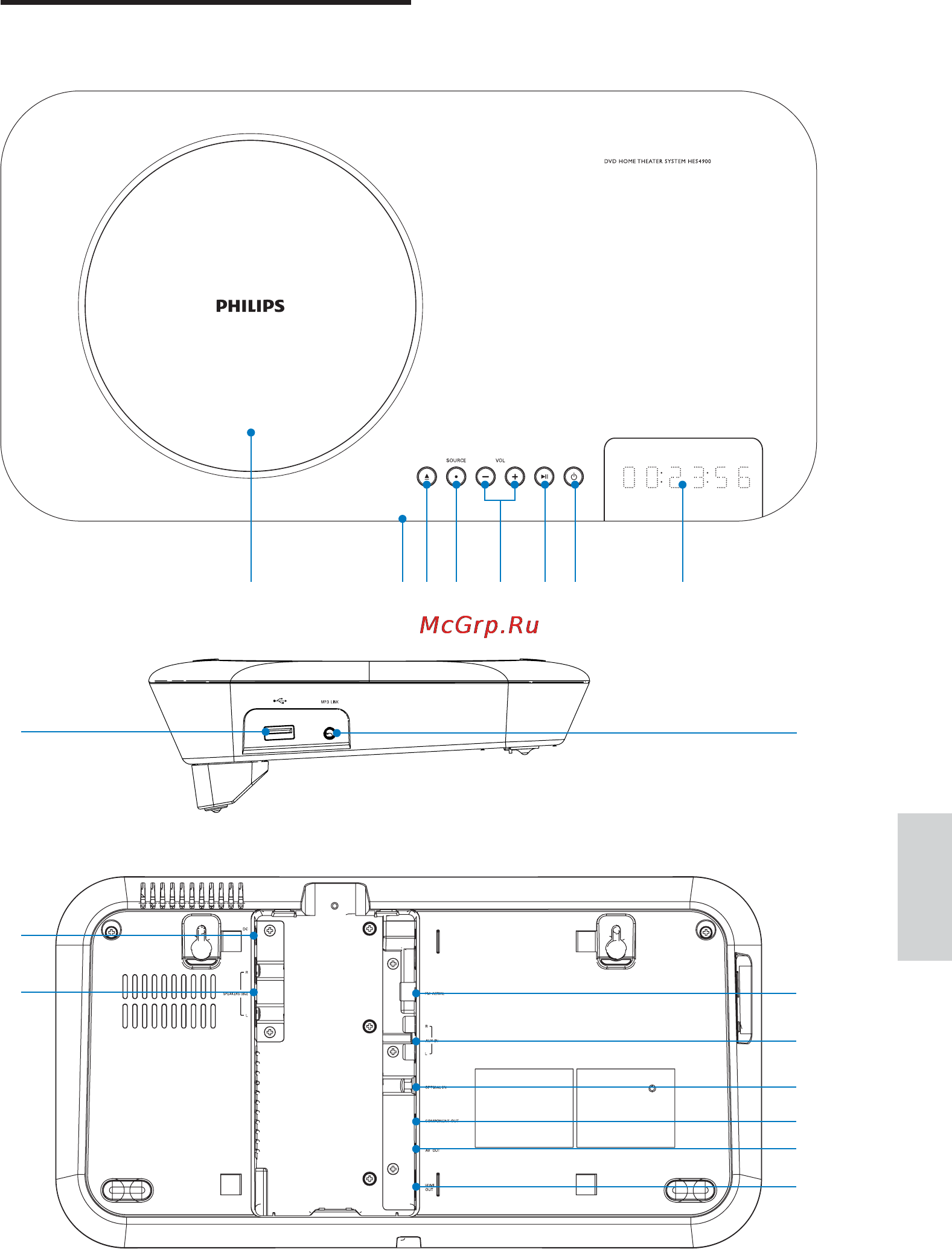 Philips HES4900 Инструкция по эксплуатации онлайн [9/46] 88704