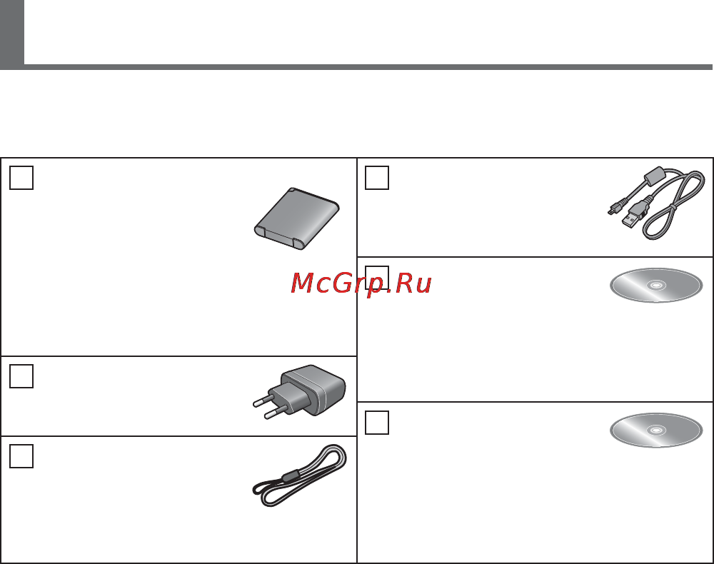 Panasonic DMC-LF1EE-K [8/32] Стандартные принадлежности