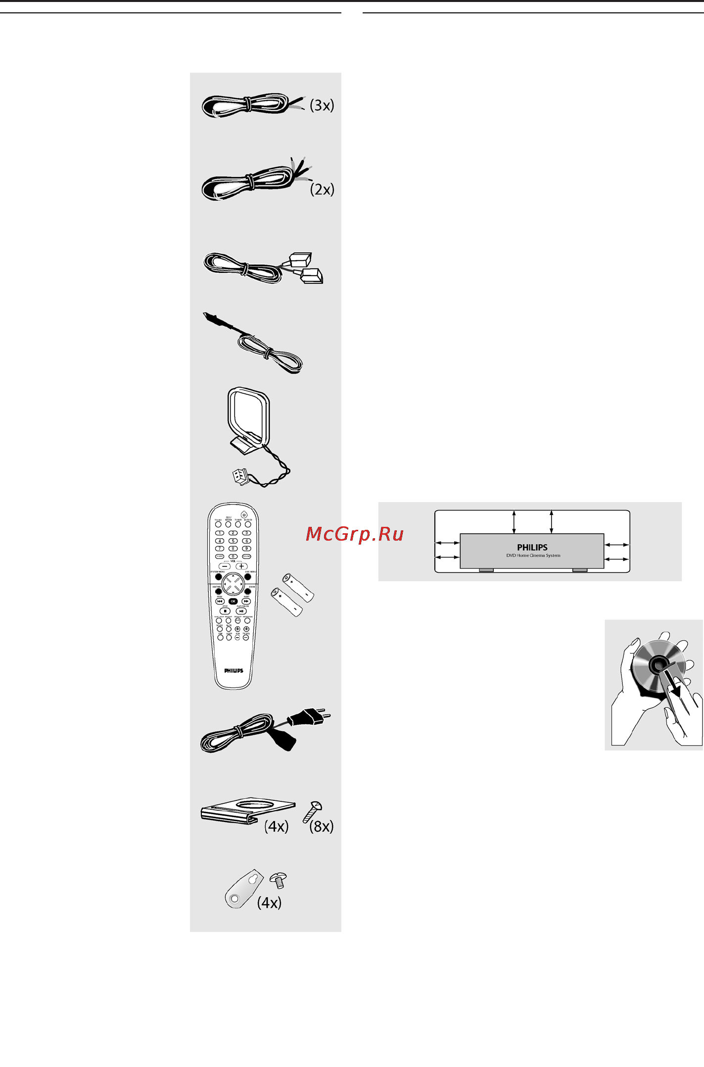 Philips MX5700D [8/45] Общие сведения