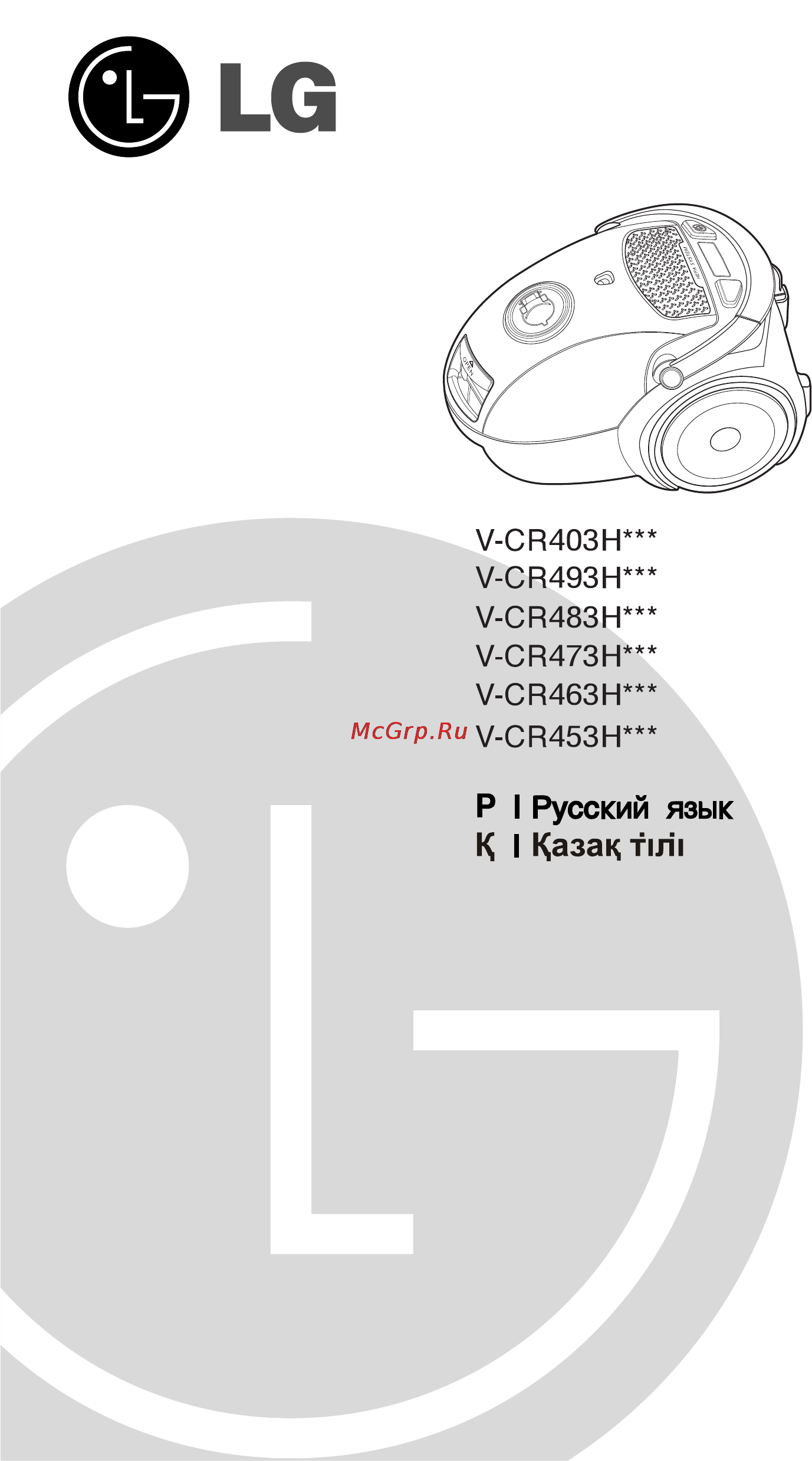 LG V-CR403HTU Инструкция по эксплуатации онлайн [2/18] 88759
