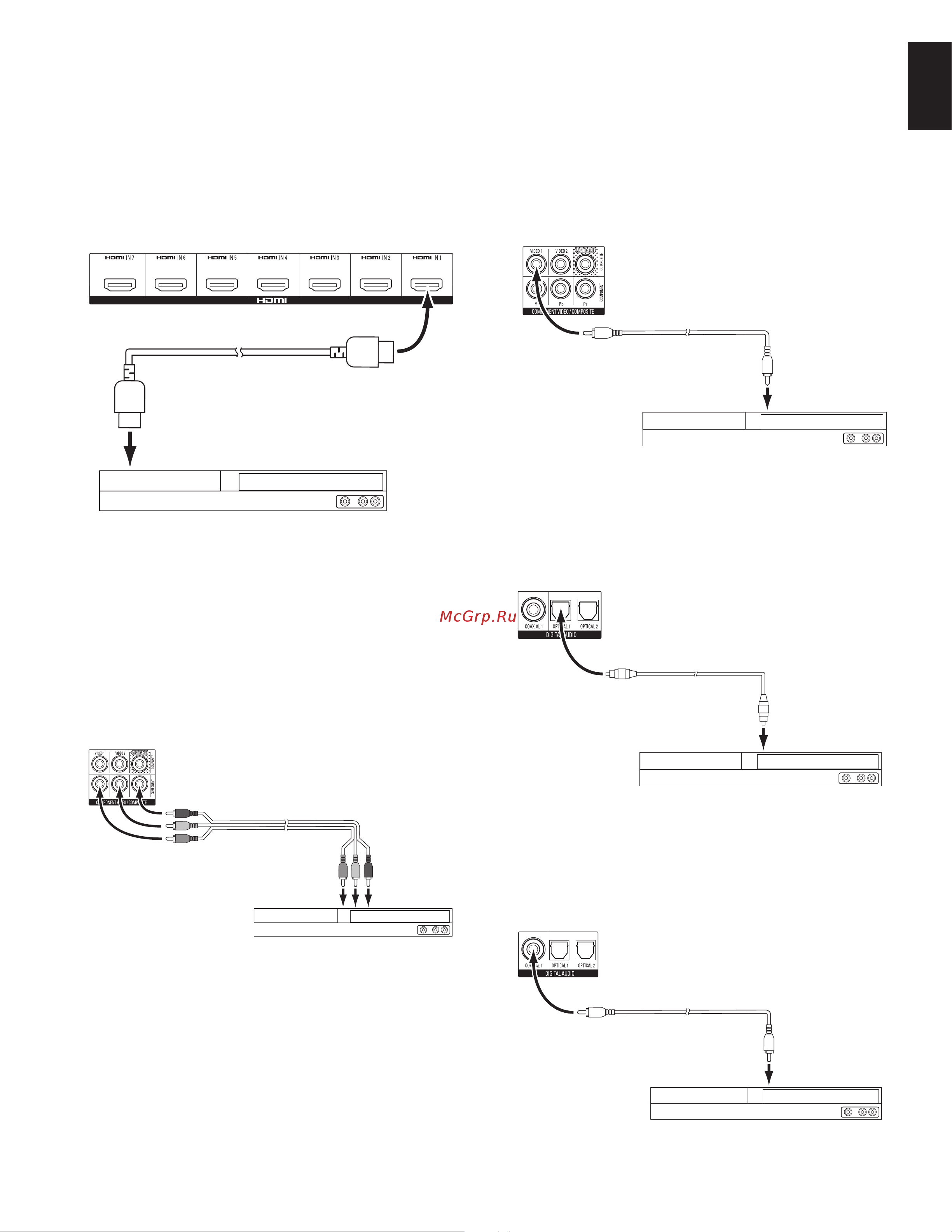 Harman/Kardon AVR 2700 [19/63] Выполнение подключений