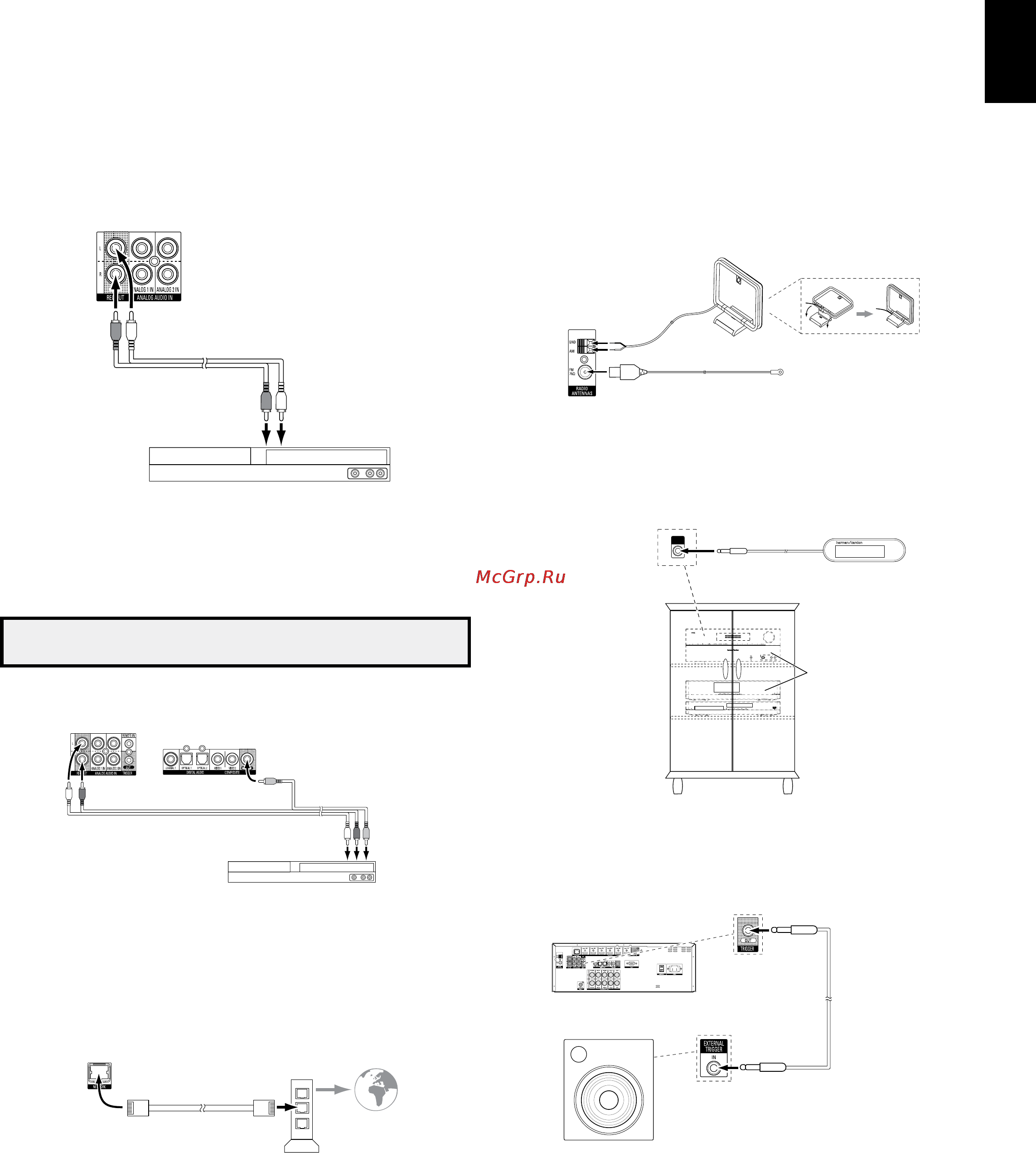 Harman/Kardon AVR 170 [15/47] Connect to your home network