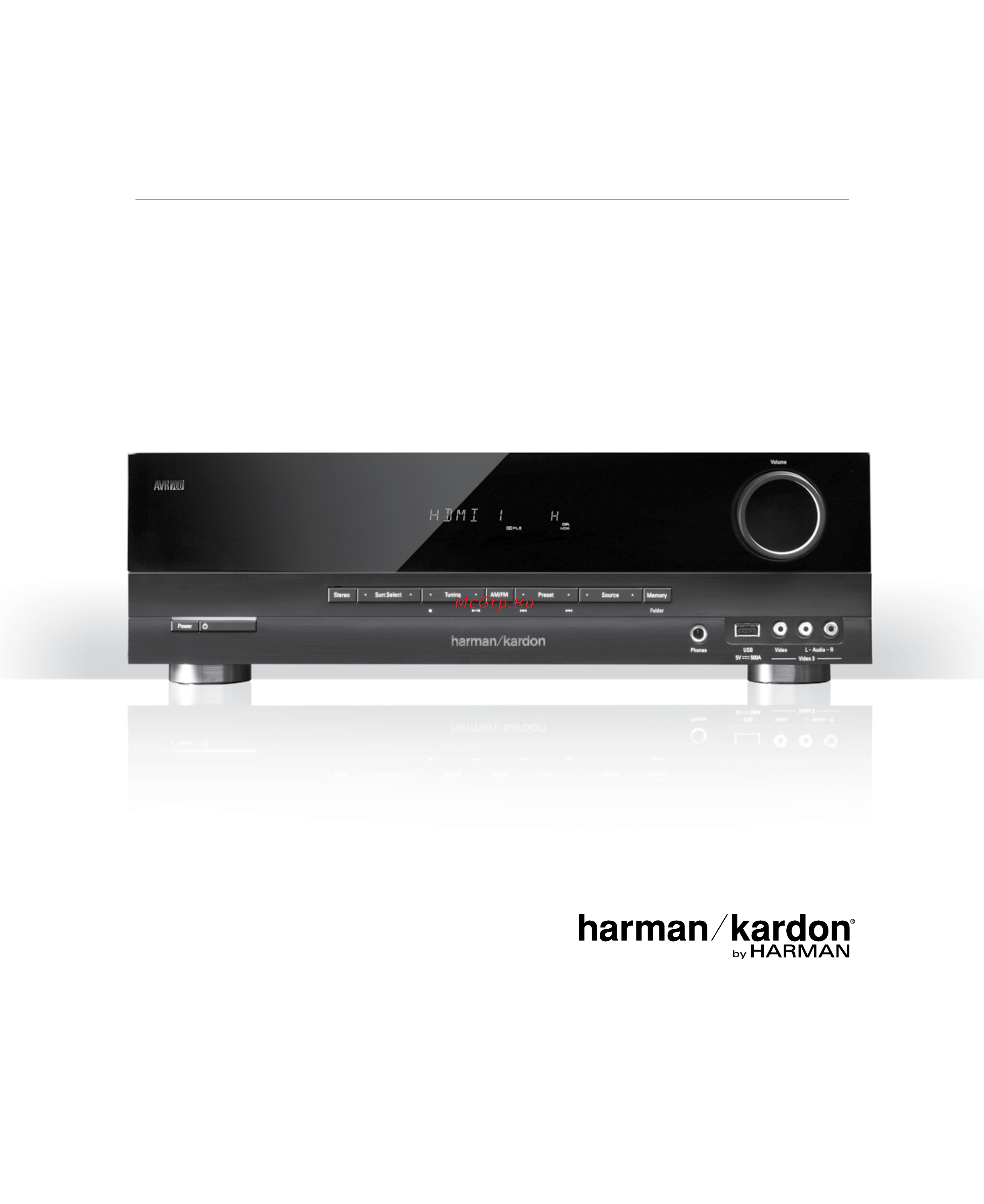Harman/Kardon AVR 70 Инструкция по эксплуатации онлайн