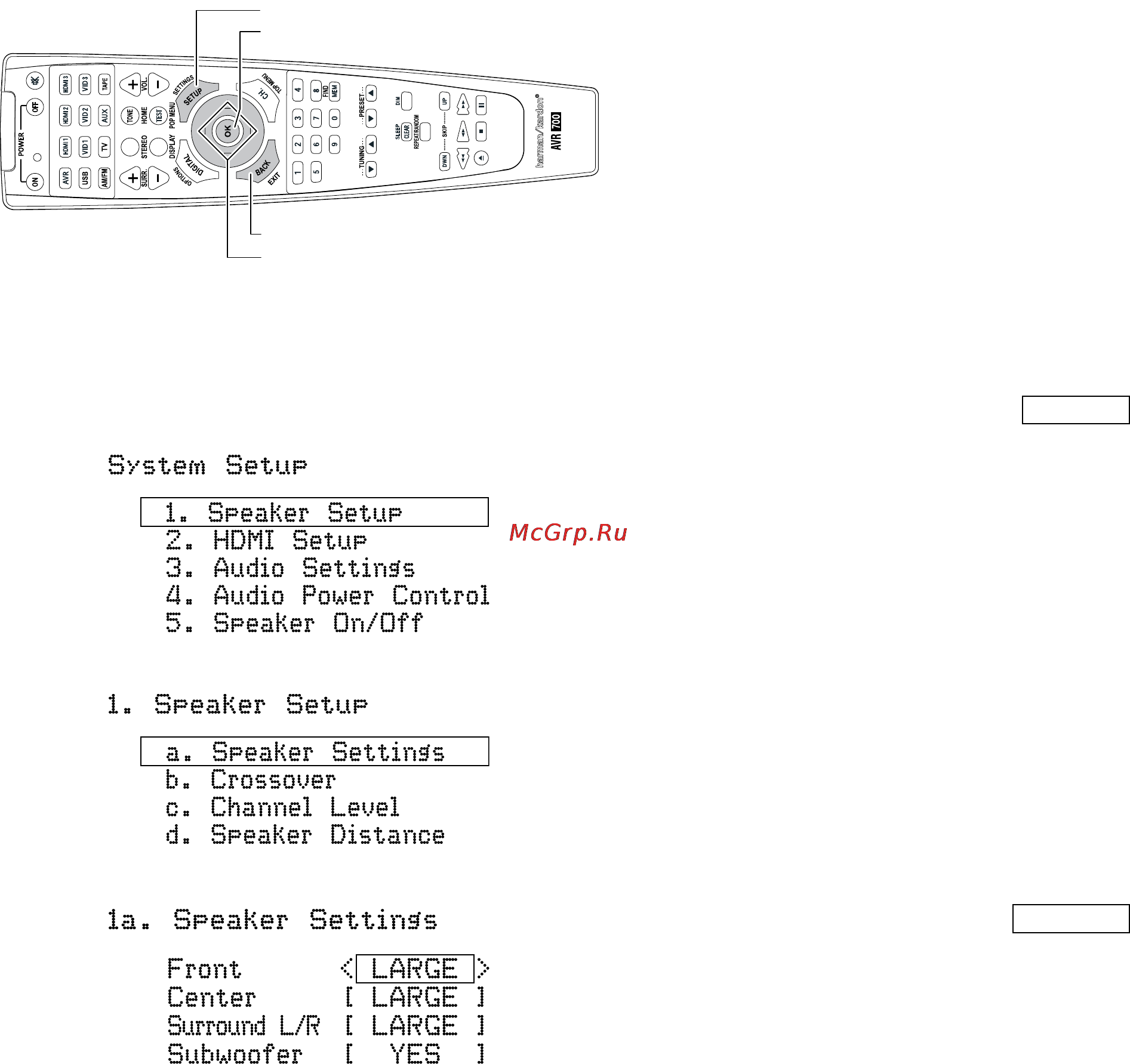 Harman/Kardon AVR 70 [63/112] Avr 700 avr 70 avr 70c