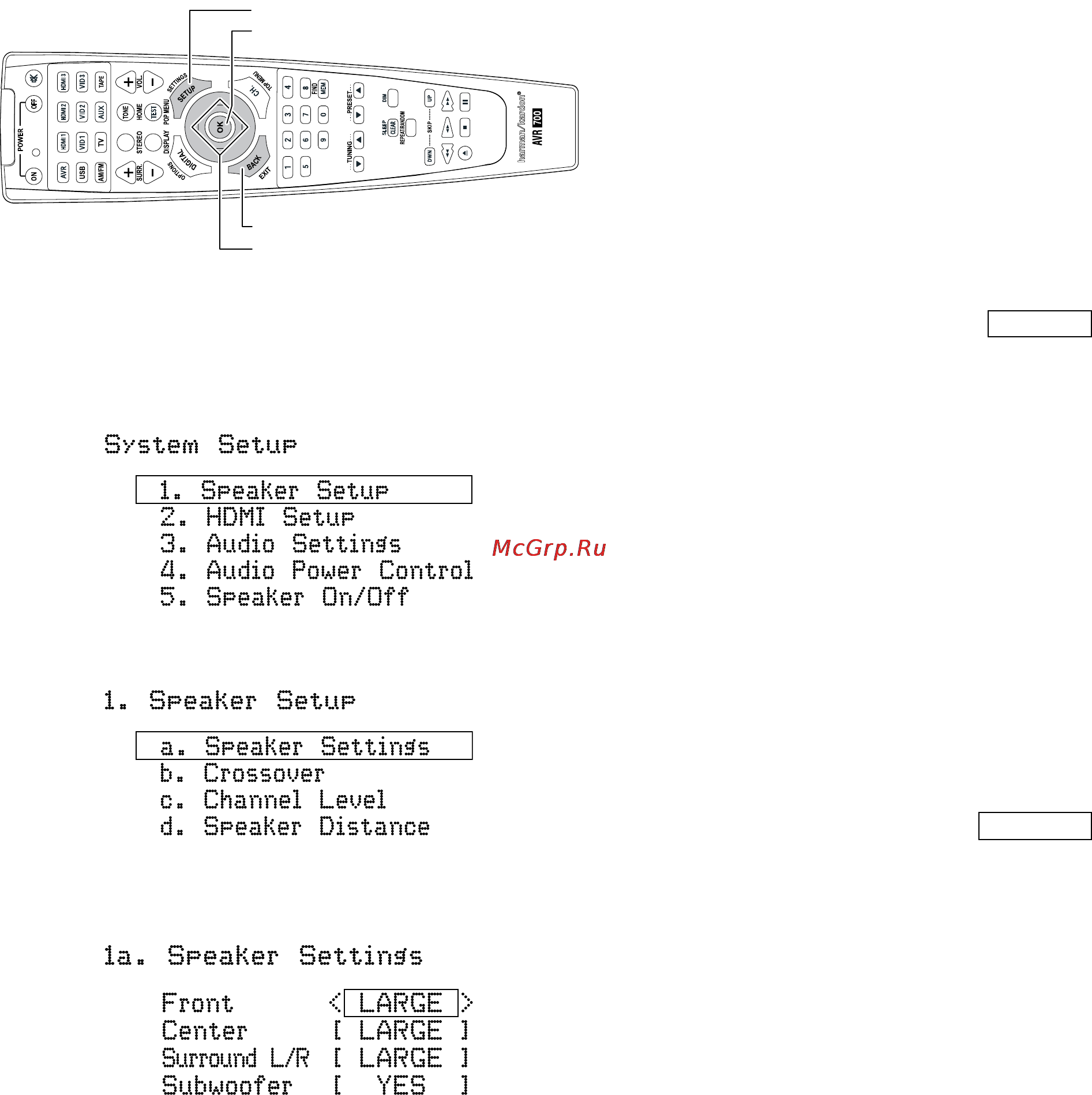 Harman/Kardon AVR 70 [71/112] Avr 700 avr 70 avr 70c