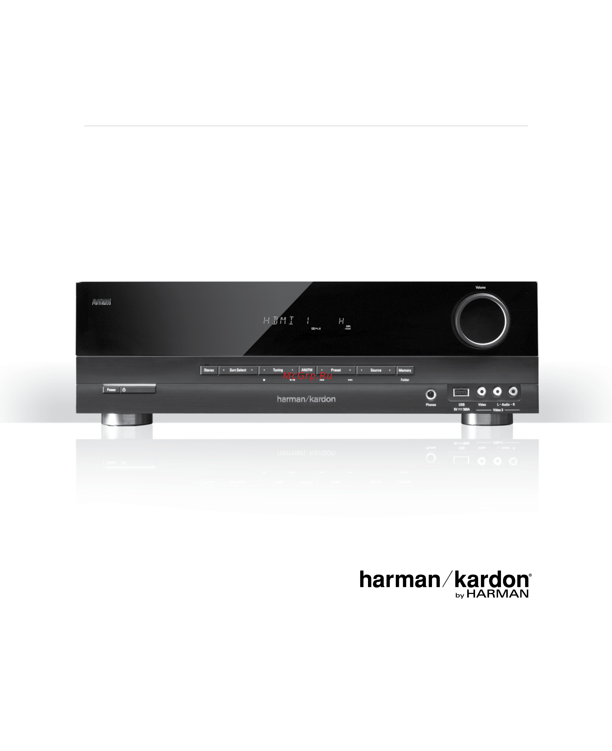 Harman/Kardon AVR 70 Инструкция по эксплуатации онлайн [97/112] 88777