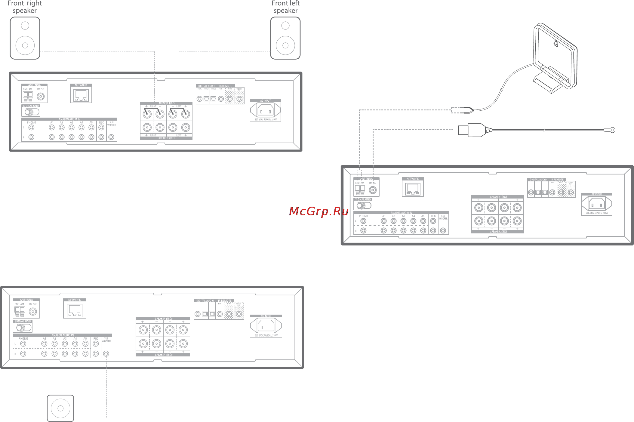 Harman/Kardon HK 3700 [11/20] Connecting source devices