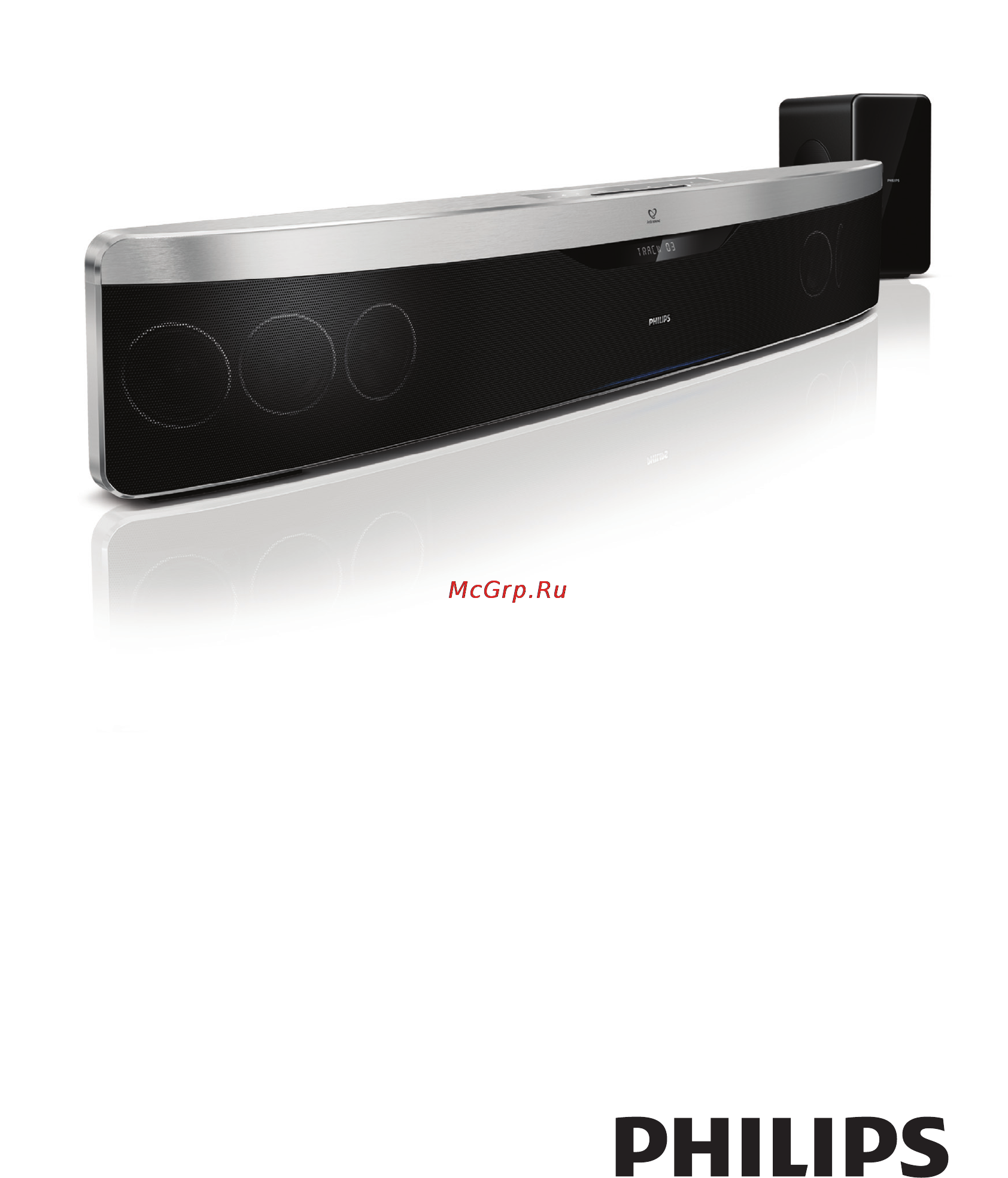 Philips SOUNDBAR HTS9140 Инструкция по эксплуатации онлайн