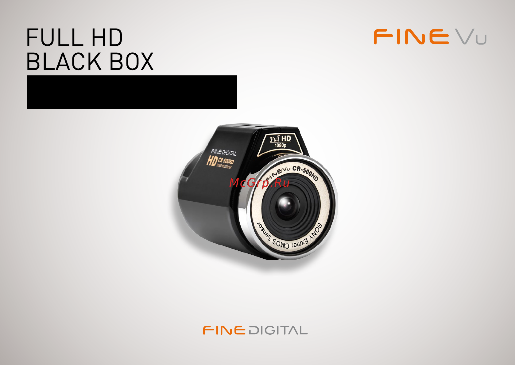 Rivotek Finevu CR-500HD Инструкция по эксплуатации онлайн