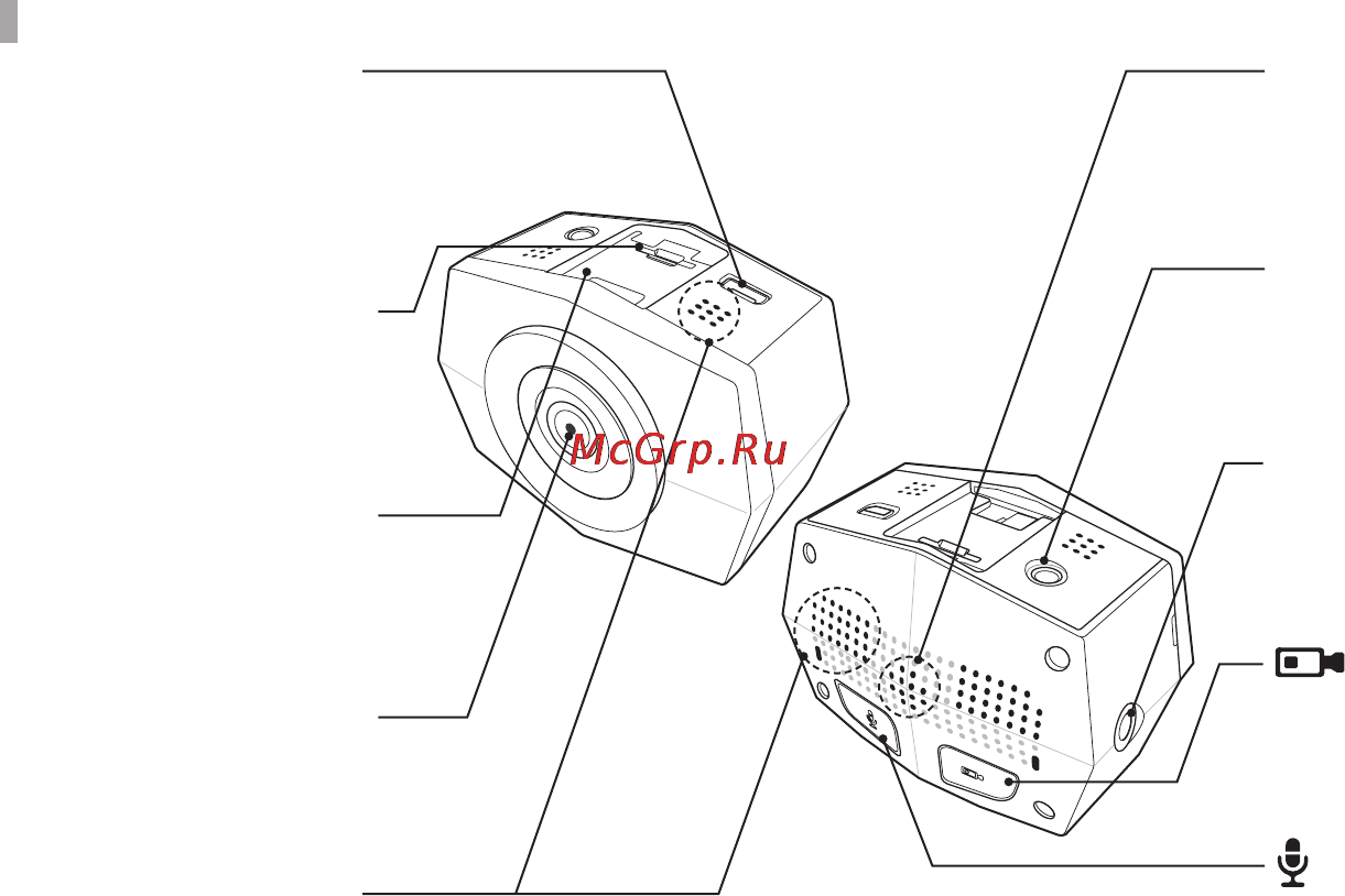 Rivotek FineVu PRO Full HD [9/40] Кнопка микрофона
