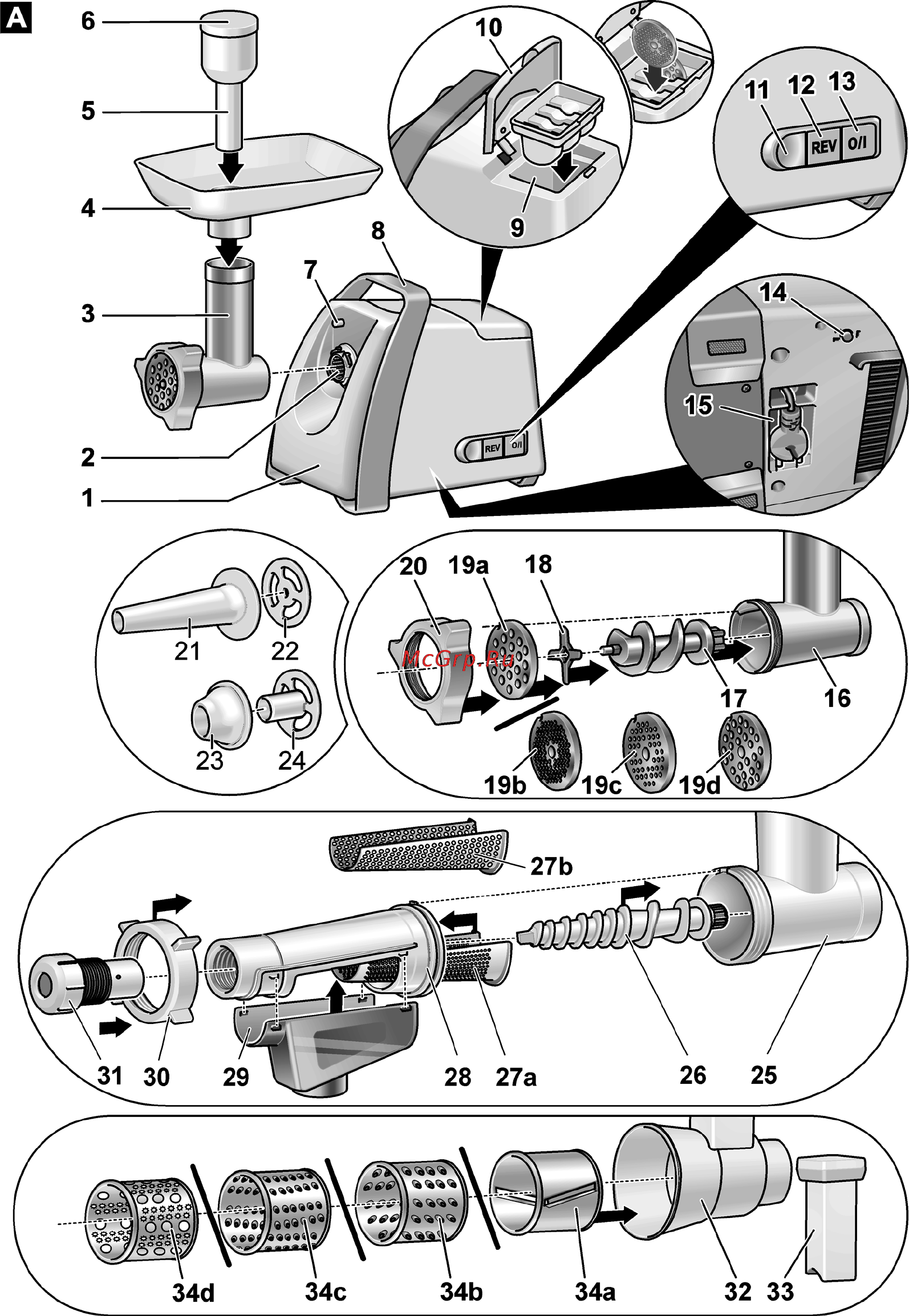 Bosch ProPower MFW68640 Инструкция по эксплуатации онлайн [17/22] 88915
