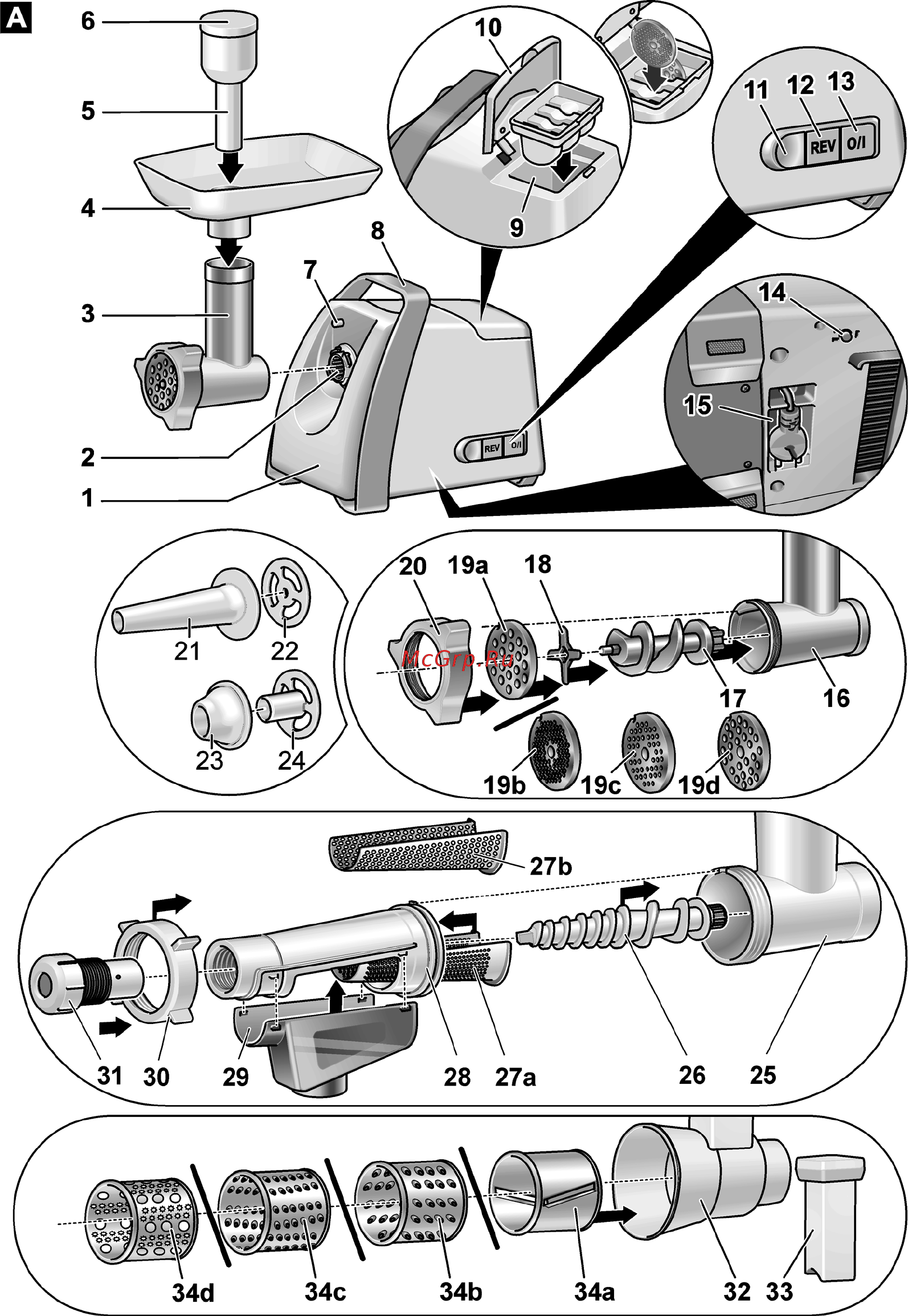 Bosch ProPower MFW67440 Инструкция по эксплуатации онлайн [17/22] 88919