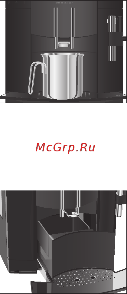 Jura Impressa C50 black [26/60] Нагрев промывк