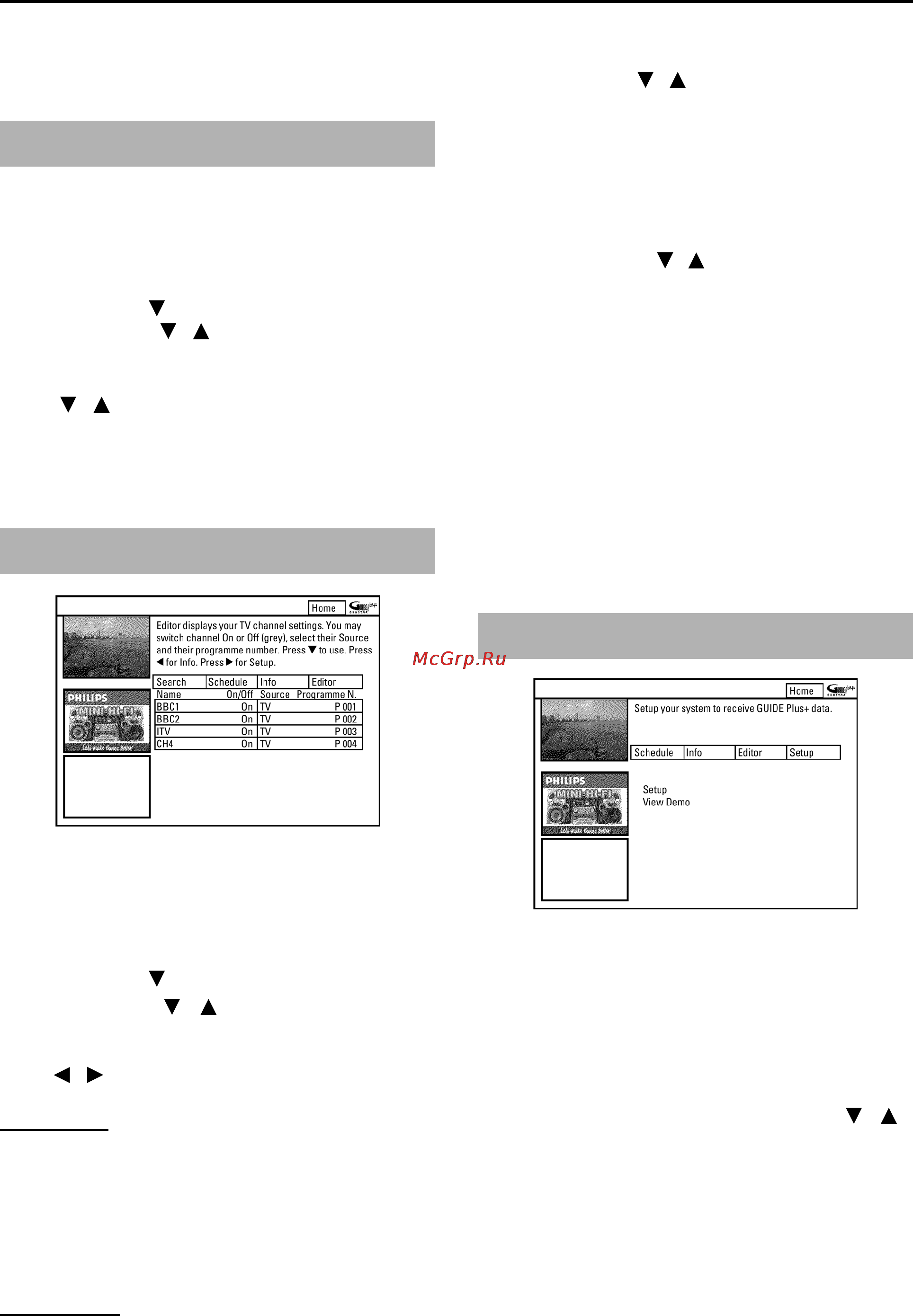 Philips HDRW720 [39/99] Экран editor editor editor editor editor