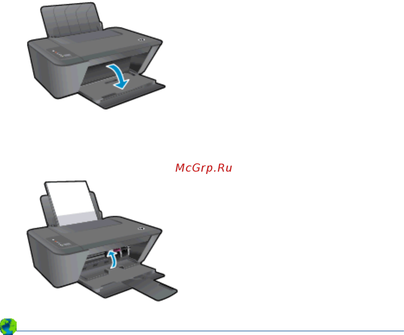 HP Deskjet Ink Advantage 2546 AiO [77/106] Подготовка лотков