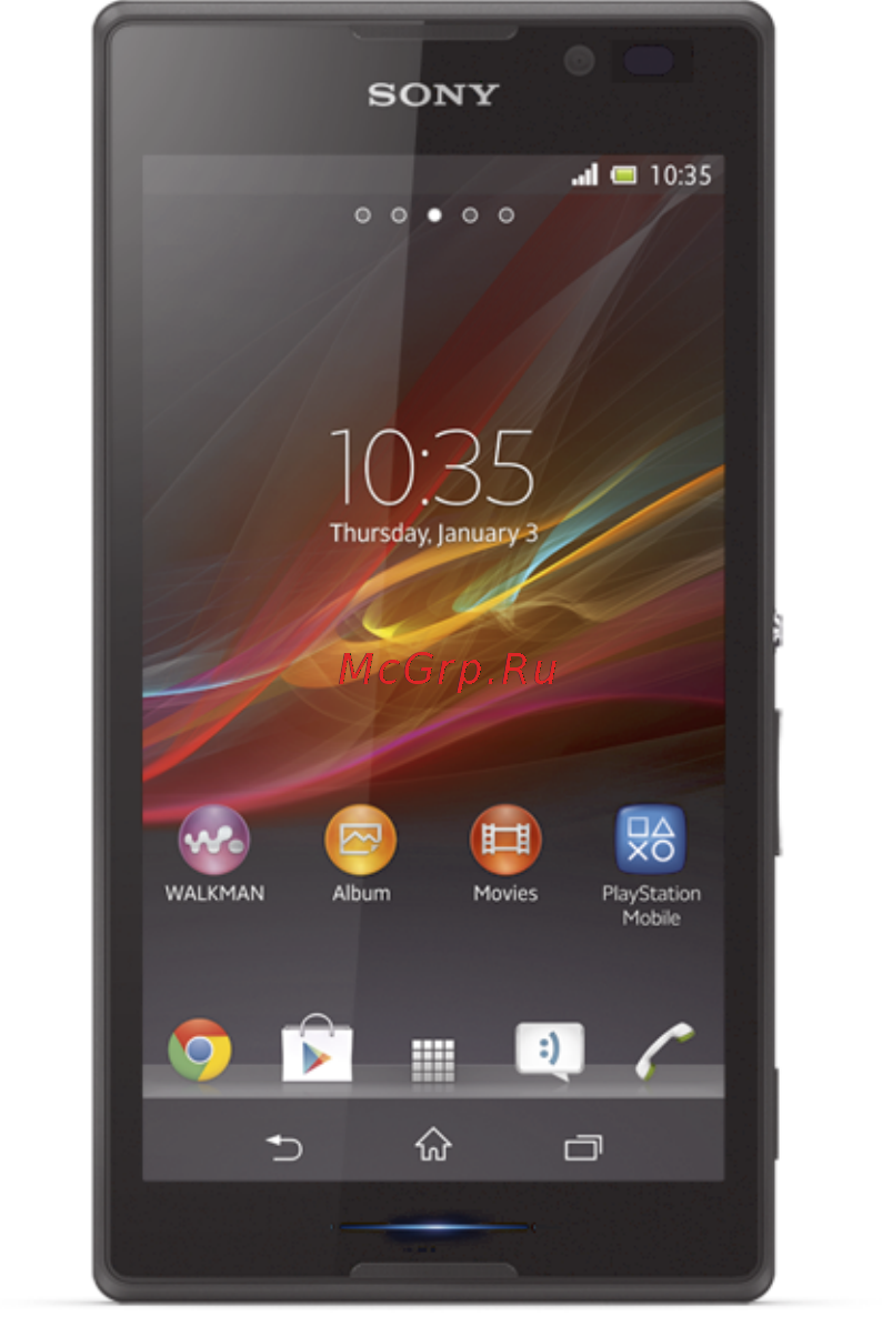 Sony Xperia С C2305 Black [6/126] Xperia c руководство по эксплуатации