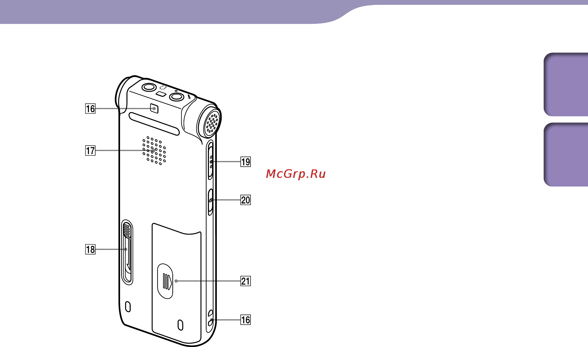Sony ICD-UX502 2Gb Black Инструкция по эксплуатации онлайн [8/106] 89052