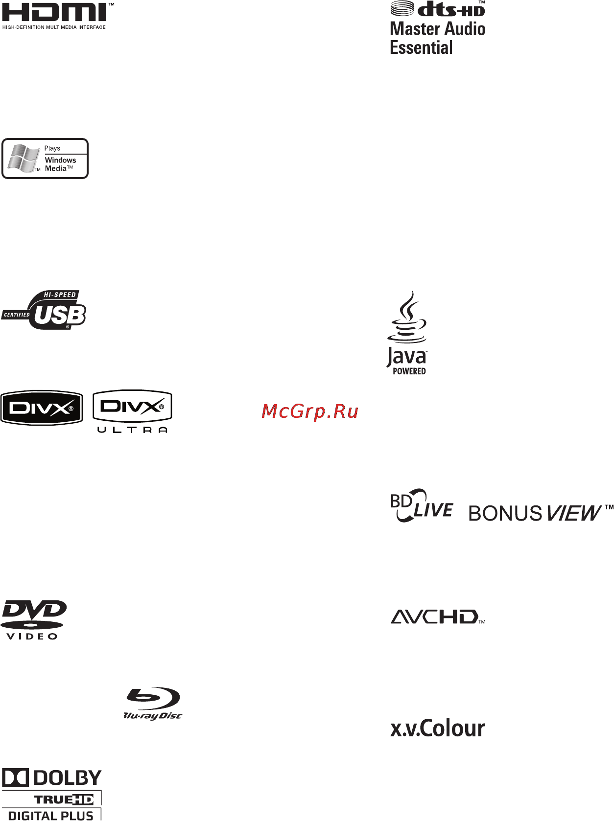 Philips BDP9100 Инструкция по эксплуатации онлайн [4/44] 89146