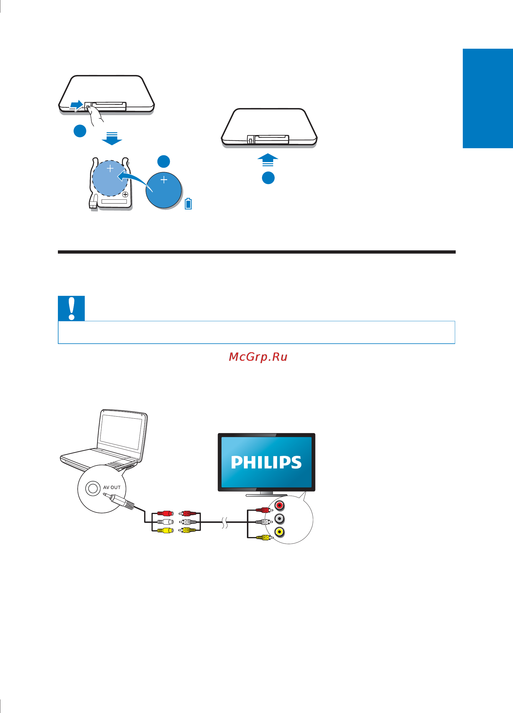 Philips PD9030 [22/32] Подключение дополнительного оборудования