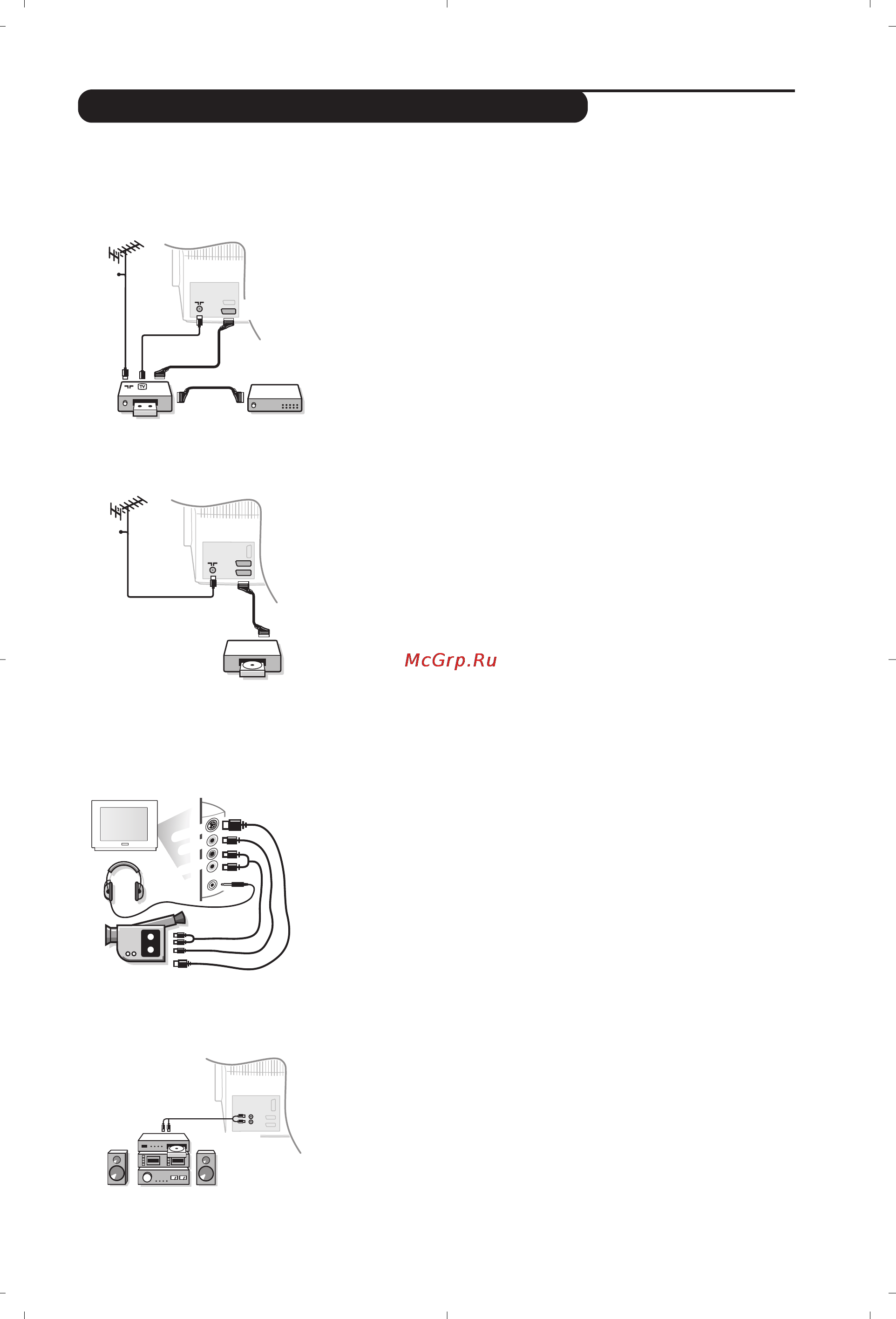 Philips 28PW6618 [51/84] Podłączanie urządzeń peryferyjnych