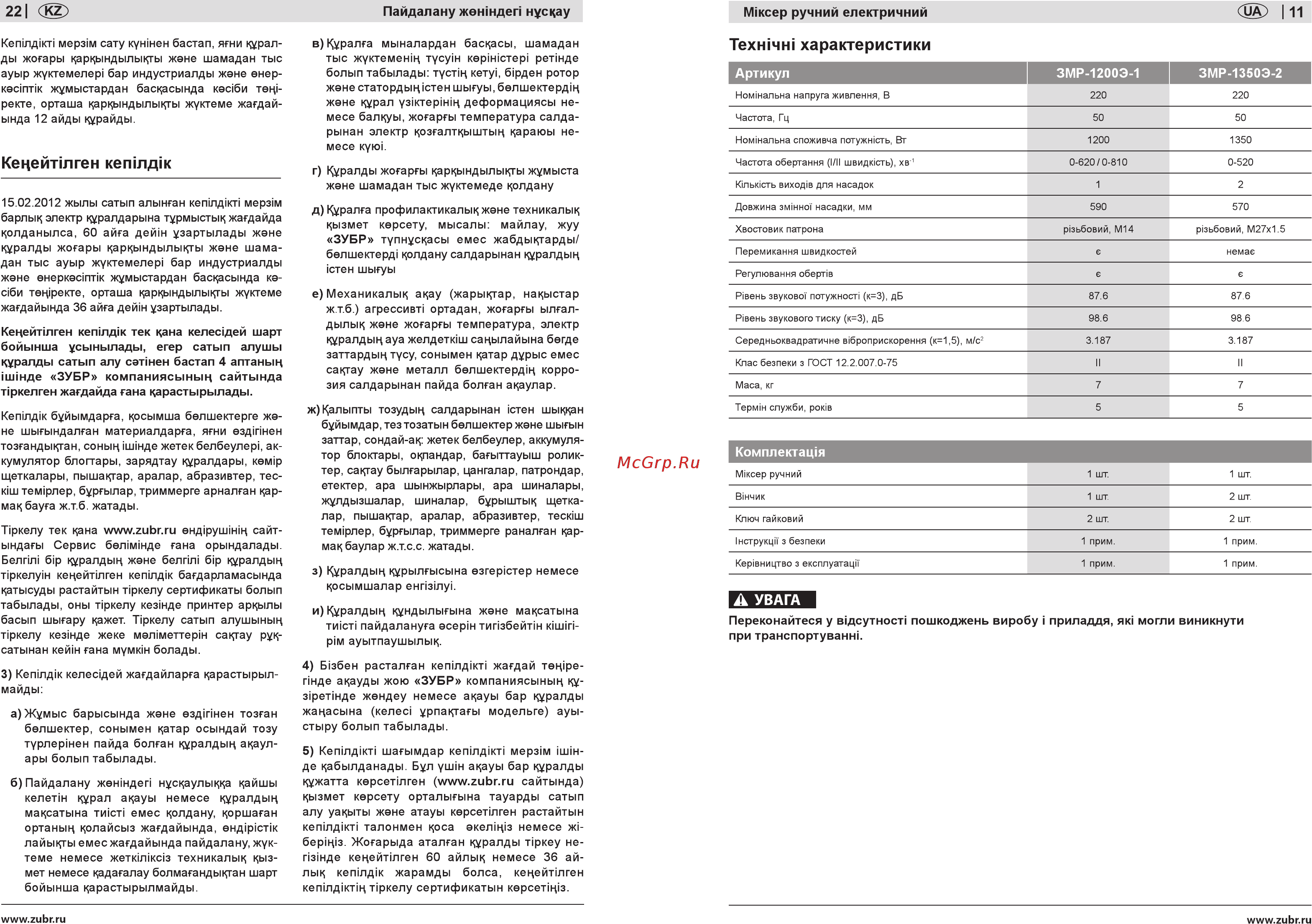 Зубр Ф220х570мм БЗП (ЭКСПЕРТ ЗМРН-2-220) [11/16] Кецейттген кешлдж