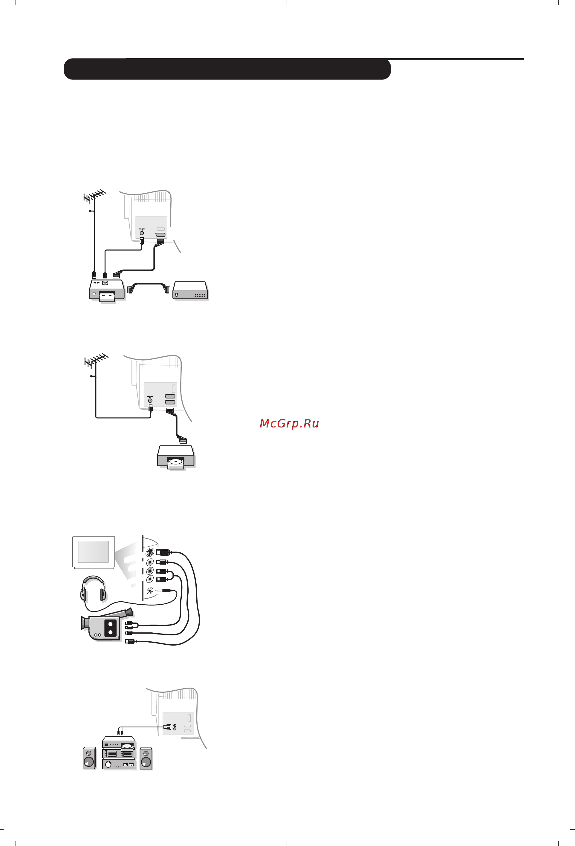Philips 32PW8819 [72/112] Podłączanie urządzeń peryferyjnych