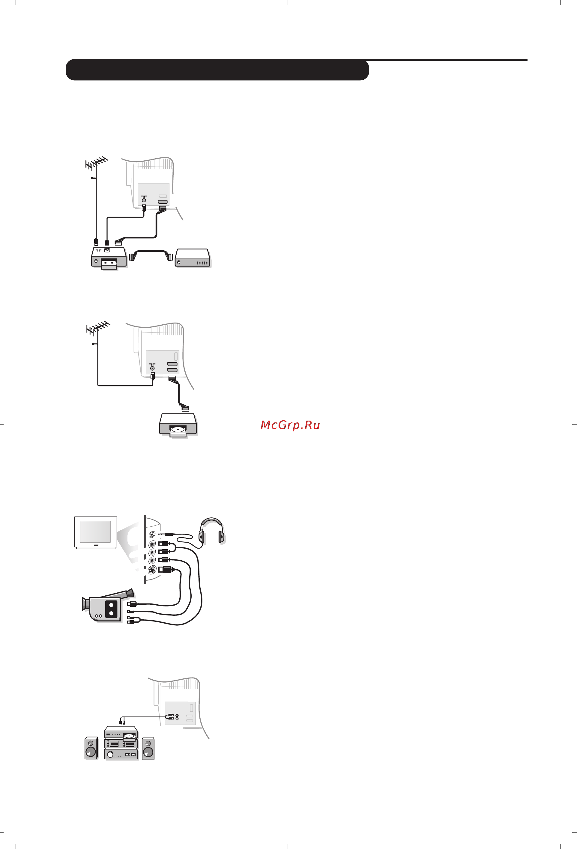 Philips 36PW8719 [48/112] Egyéb készülékek csatlakoztatása