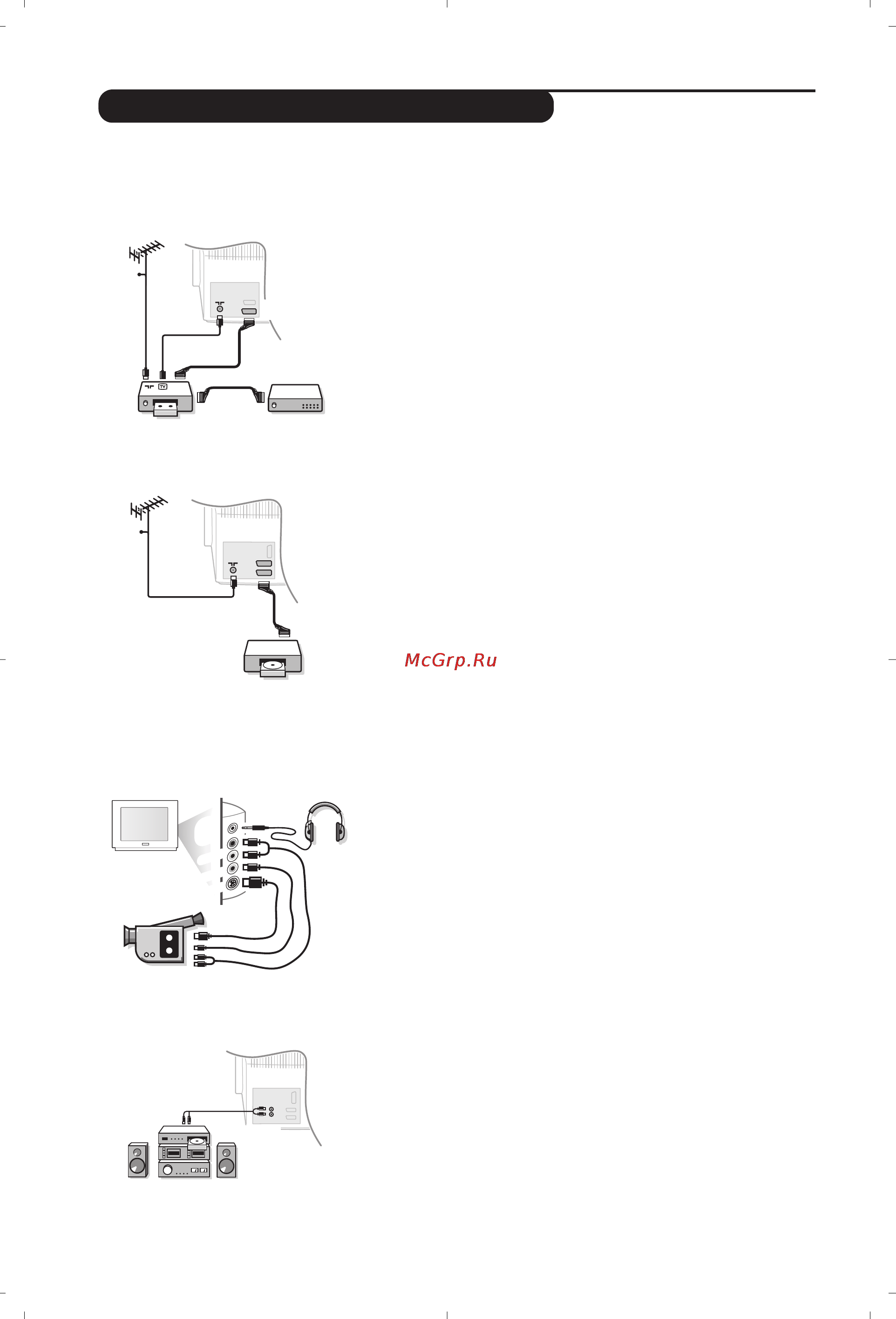 Philips 36PW8719 [96/112] Pripojenie periférnych zariadení