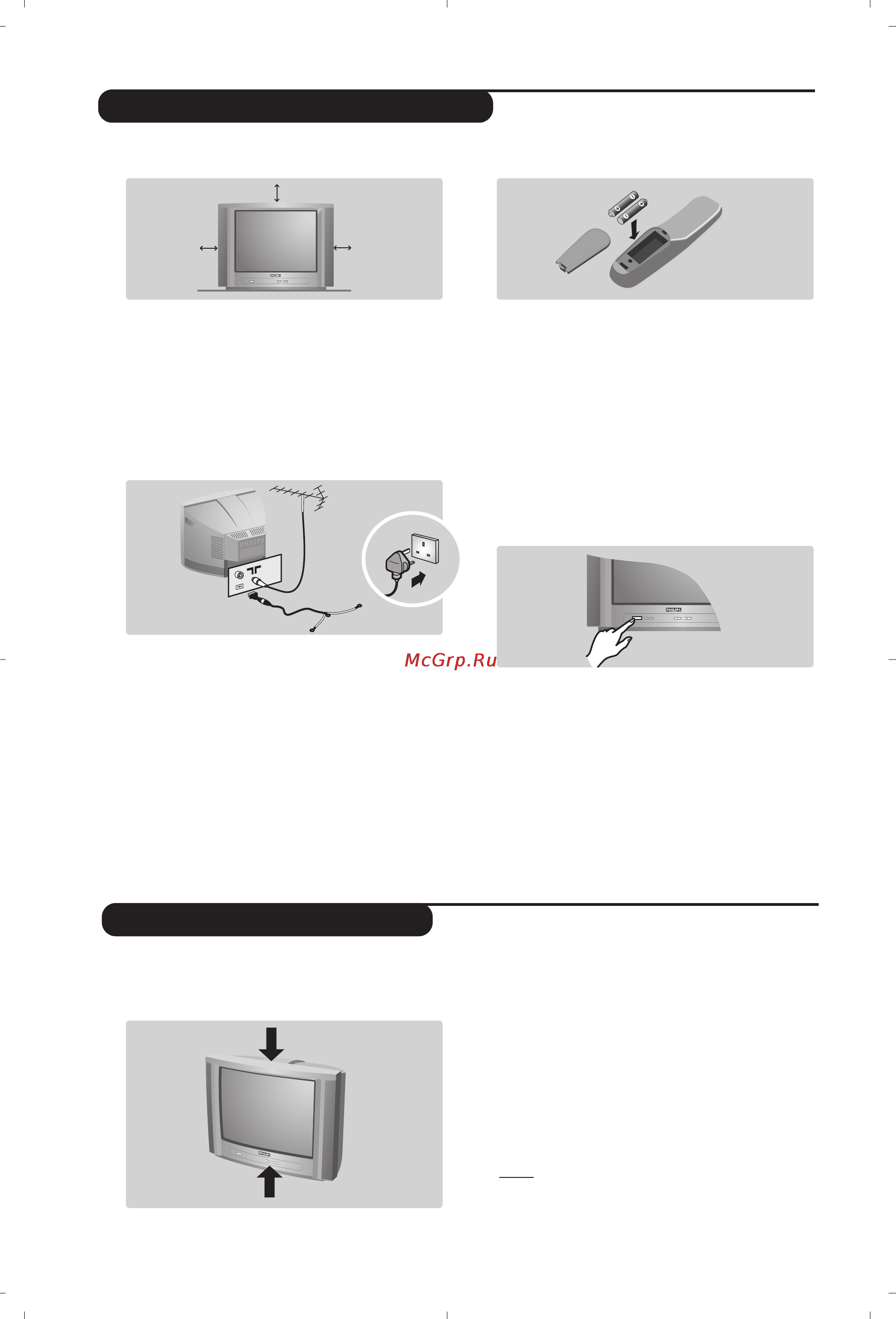 Philips 28PW6008 [4/84] Connections