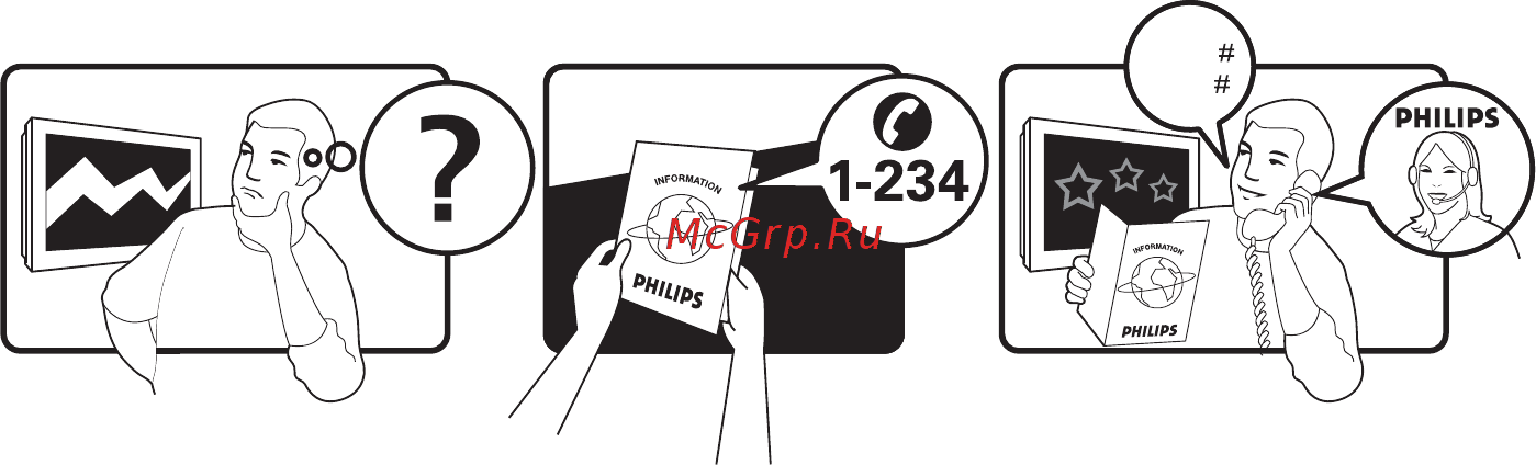 Philips 50PFP5532D/12 Руководство пользователя онлайн [3/58] 118094