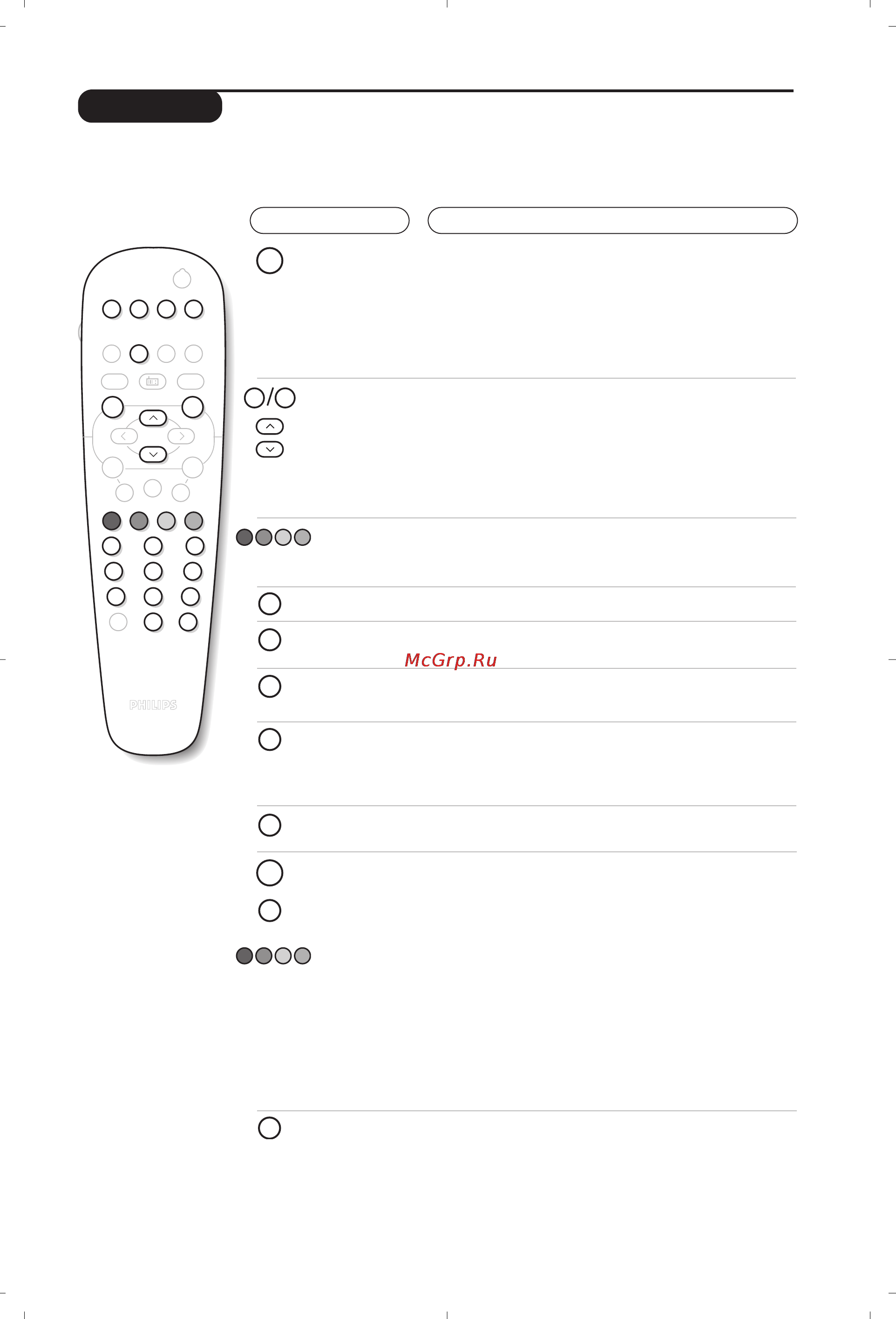 Philips 28PT4458 [31/96] Tekst tv