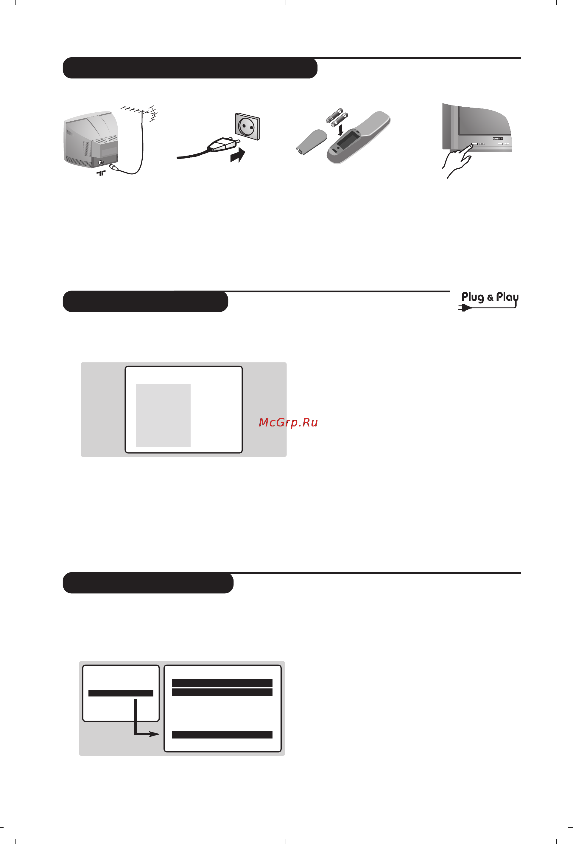 Philips 28PT4458 [38/96] Installation av tv apparaten