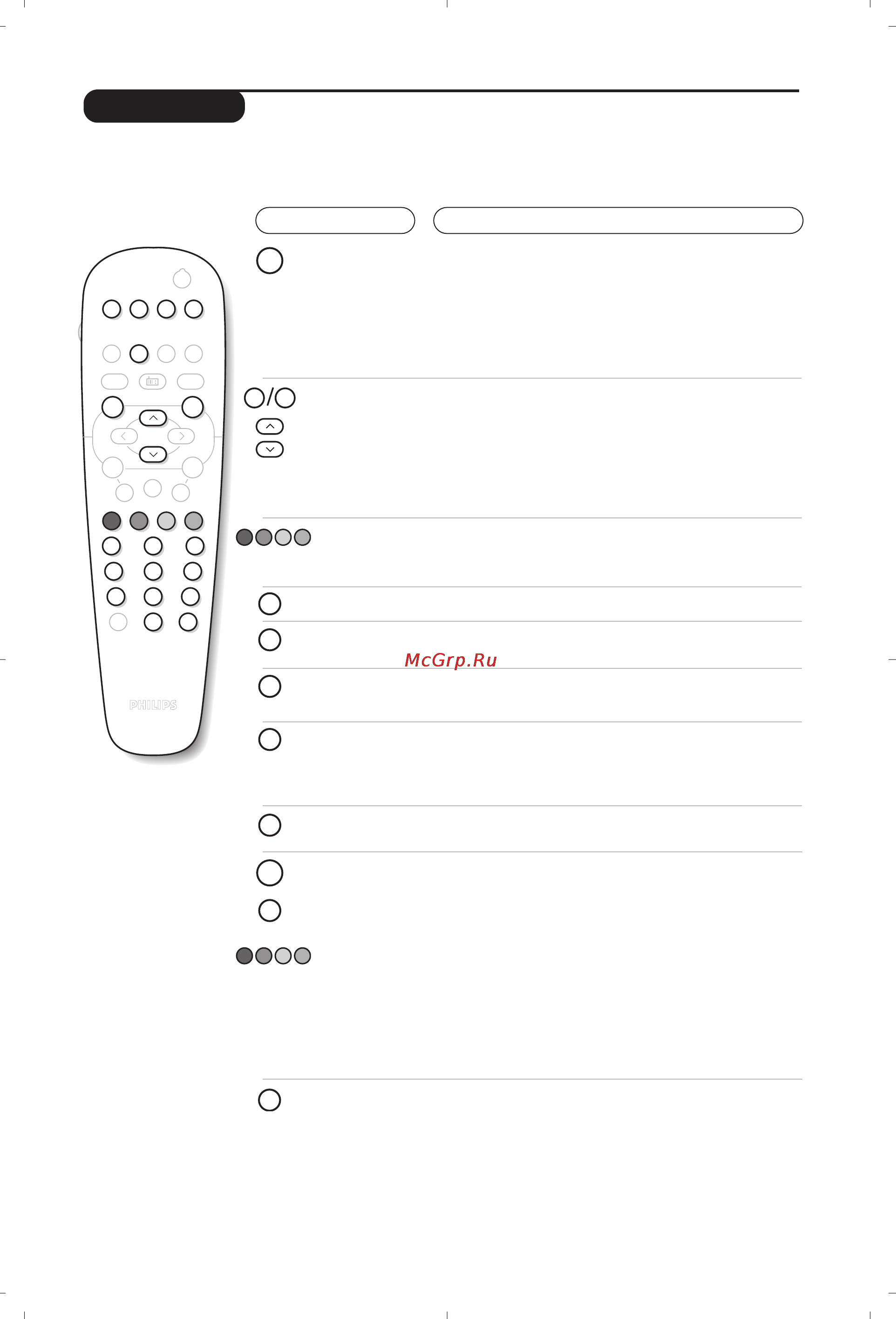 Philips 28PT4458 [41/96] Text tv