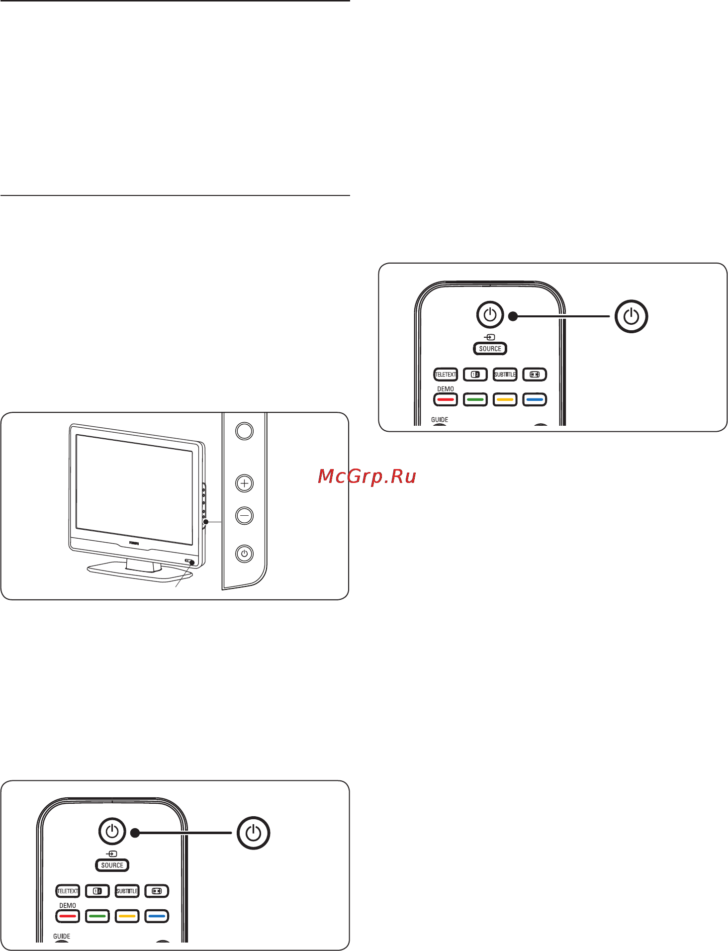 Philips 22PFL3403D [13/50] Эксплуатация 4 телевизора