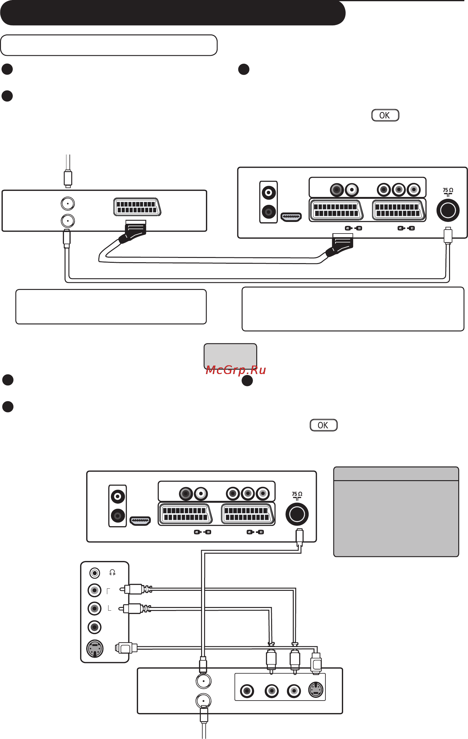 Philips 26PF3302 [24/32] Подключение периферийного оборудования